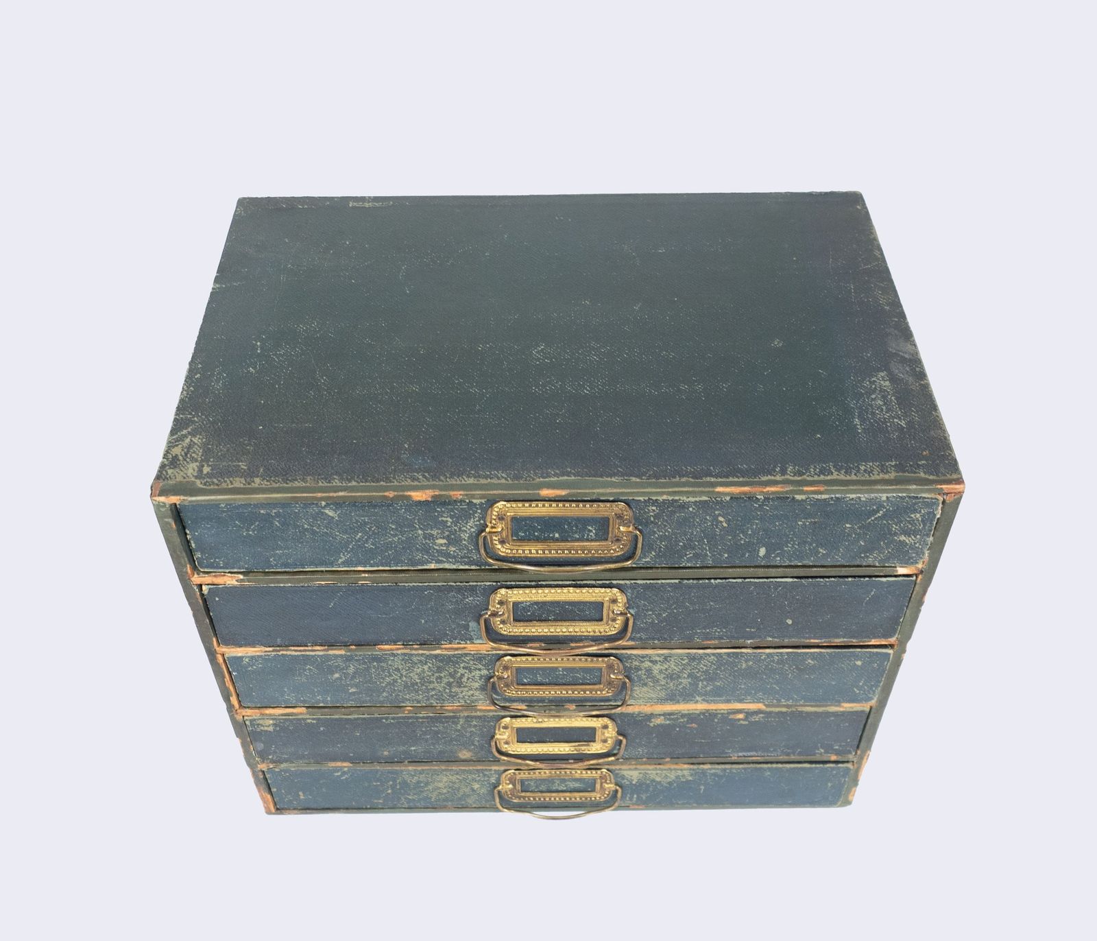 Vintage Time Worn Desktop Stationary Drawers photo 180.0