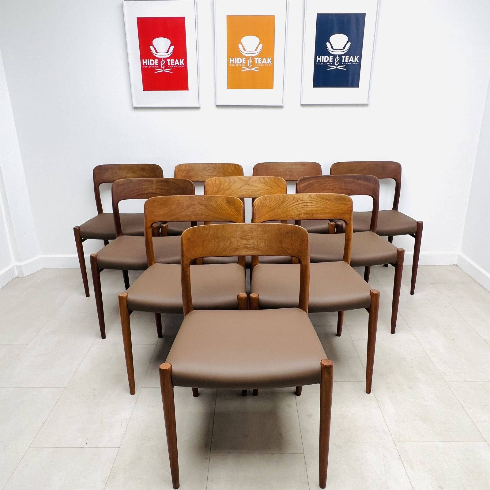 photo furniture Danish Dining Chairs By Niels Otto Møller