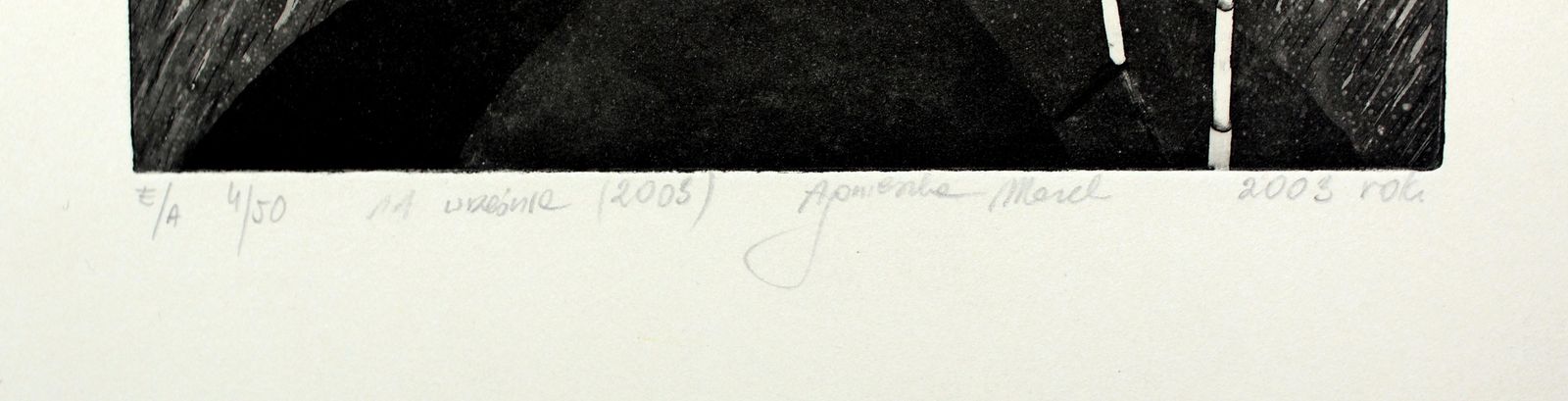 Agnieszka Mazek11th September   Xxi Century, Print, Etching, Abstract2003 photo for sale
