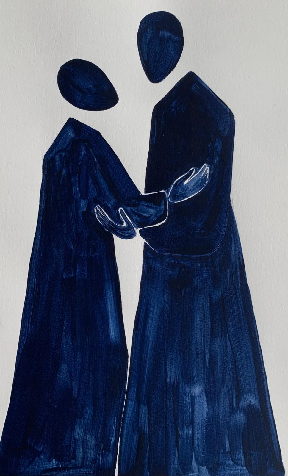 Waleria Matelskauntitled. Figurative Painting On Paper, Young Art, Vibrant, European Art2022