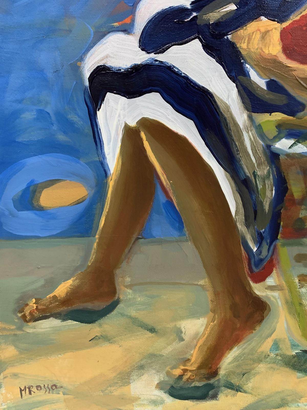 Monika Rossarelaxation   Xxi Century, Contemporary Oil Painting, Bright Vibrant Colors2019 photo 553.0