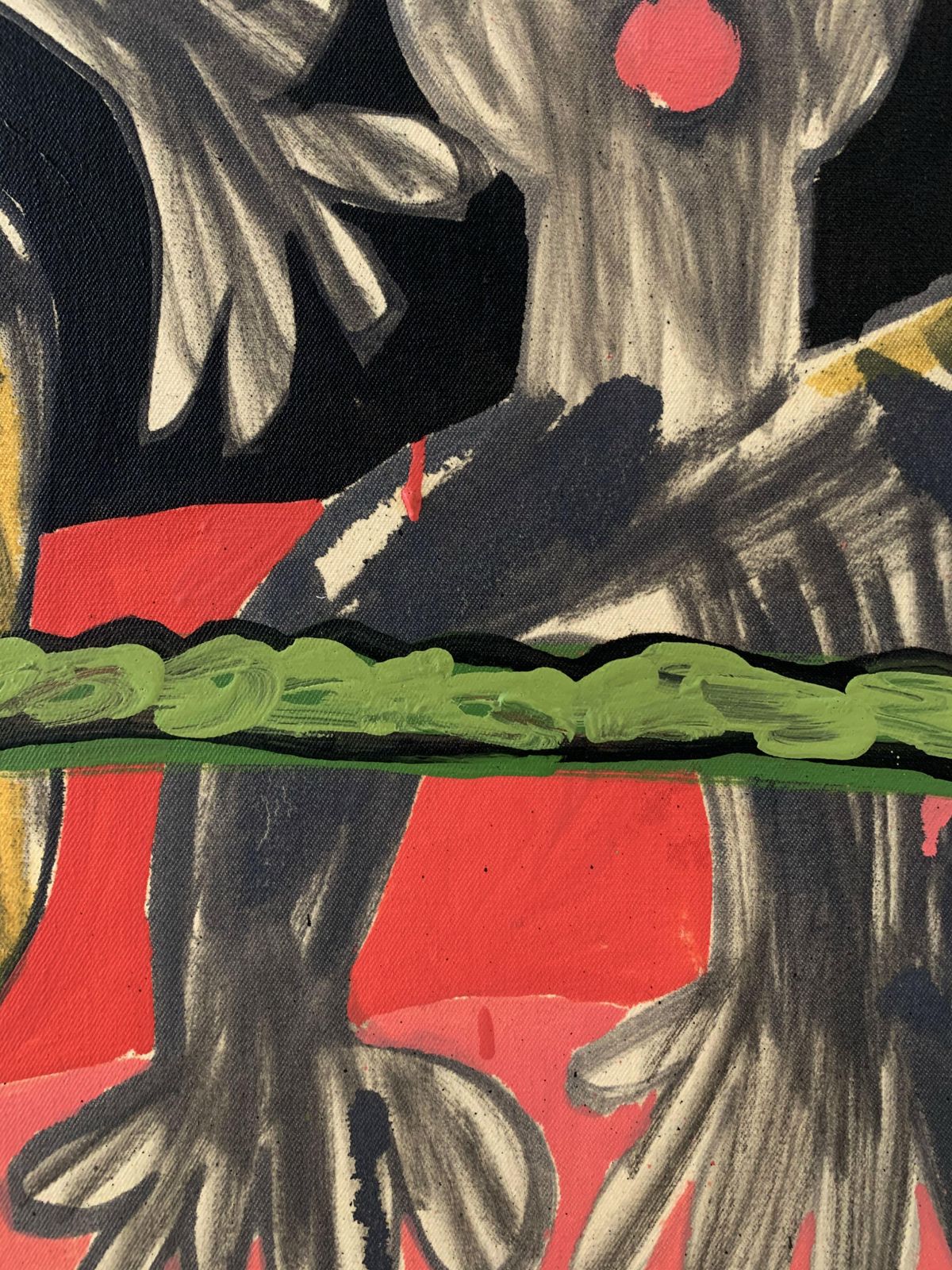 Dawid Polonybreakfast Tv   Xxi Century, Figurative Abstract Painting, Colorful2014 photo buy