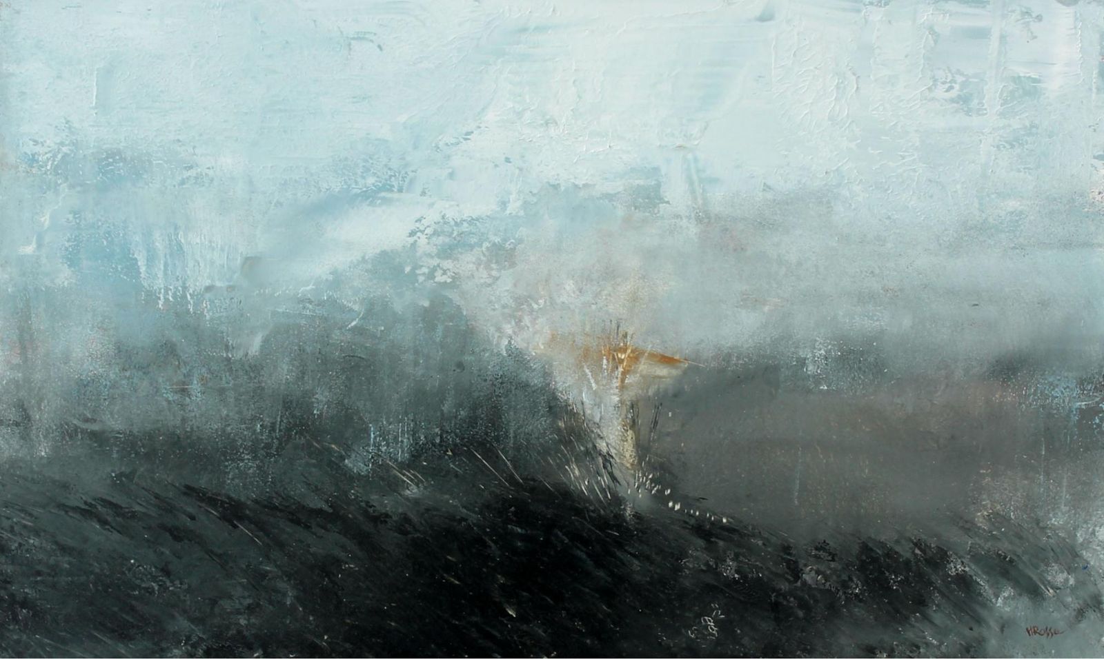 Monika Rossalandscape   Xxi Century, Contemporary Oil & Acrylic Painting, Abstraction2018