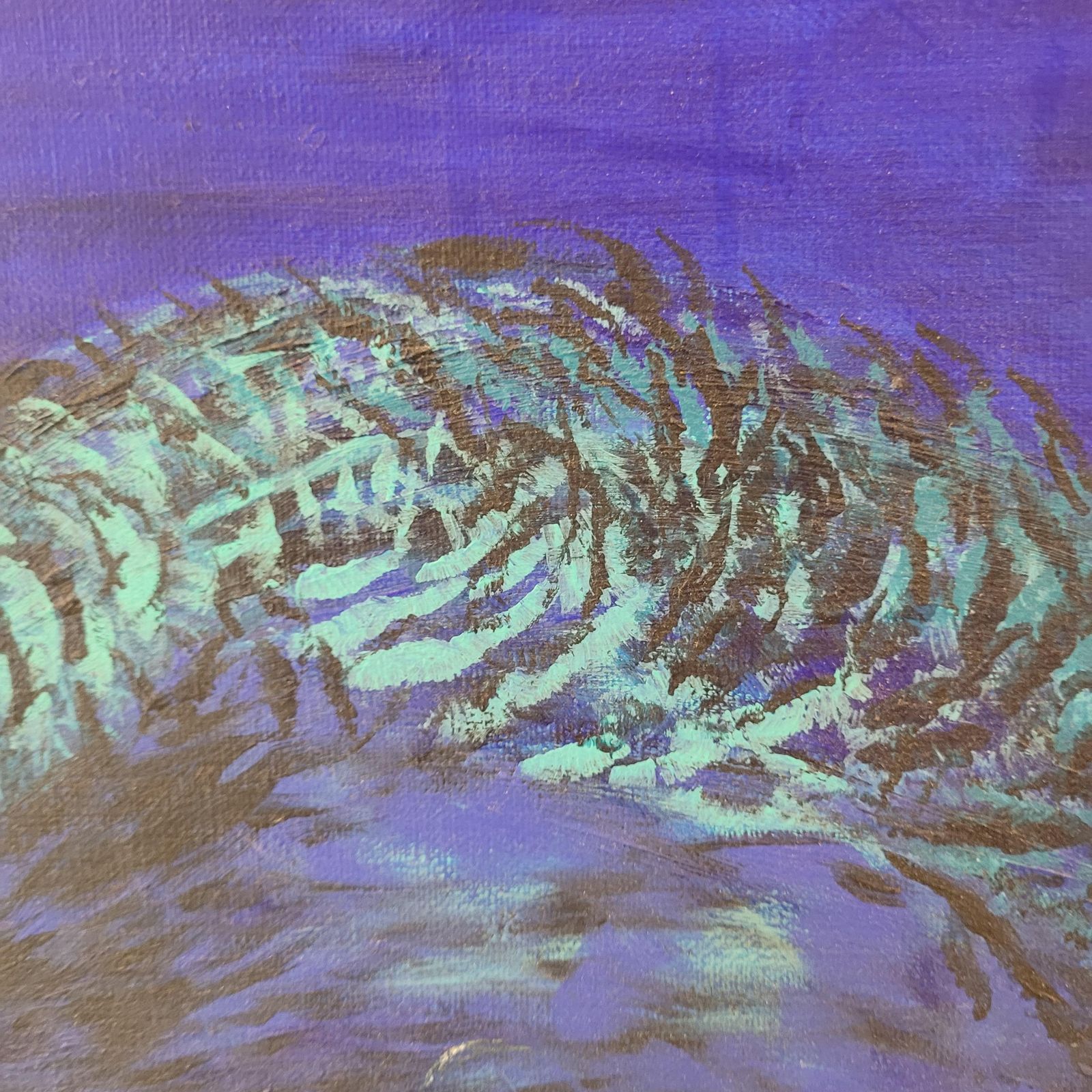 Magdalena Nałęczgardens Of Delight I Xxi Century Figurative Oil Painting Animals Bright Colours2017 photo vintage