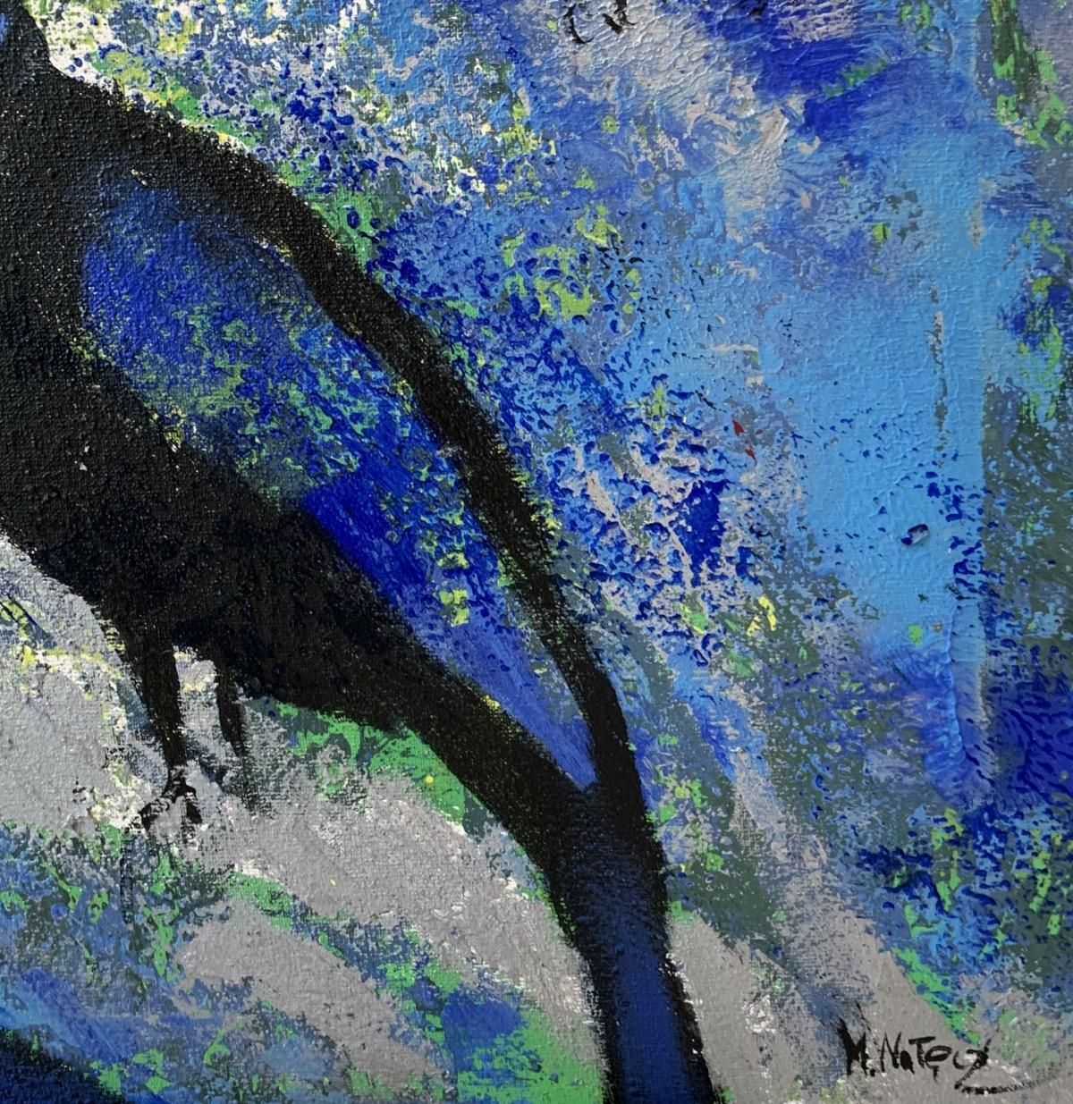 Magdalena Nałęczgardens Of Delight 3   Figurative Acrylic Painting Animals Bright Colours Birds2021 photo 1106.0
