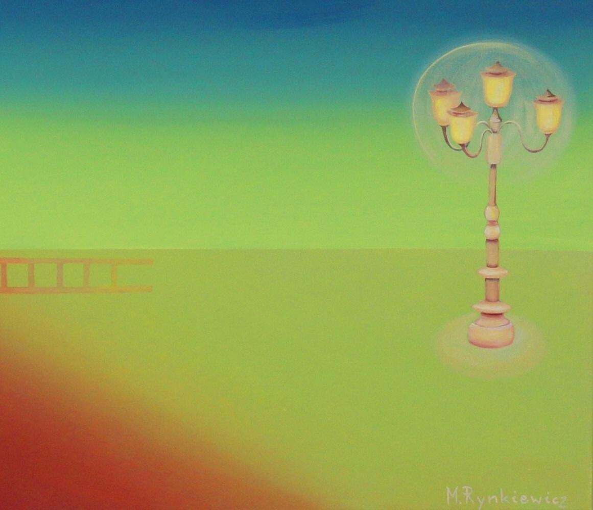 Marta Rynkiewiczsan Marco Square. 21st Century, Figurative Acrylic Painting, Pop Art, Surrealist2018 photo furniture