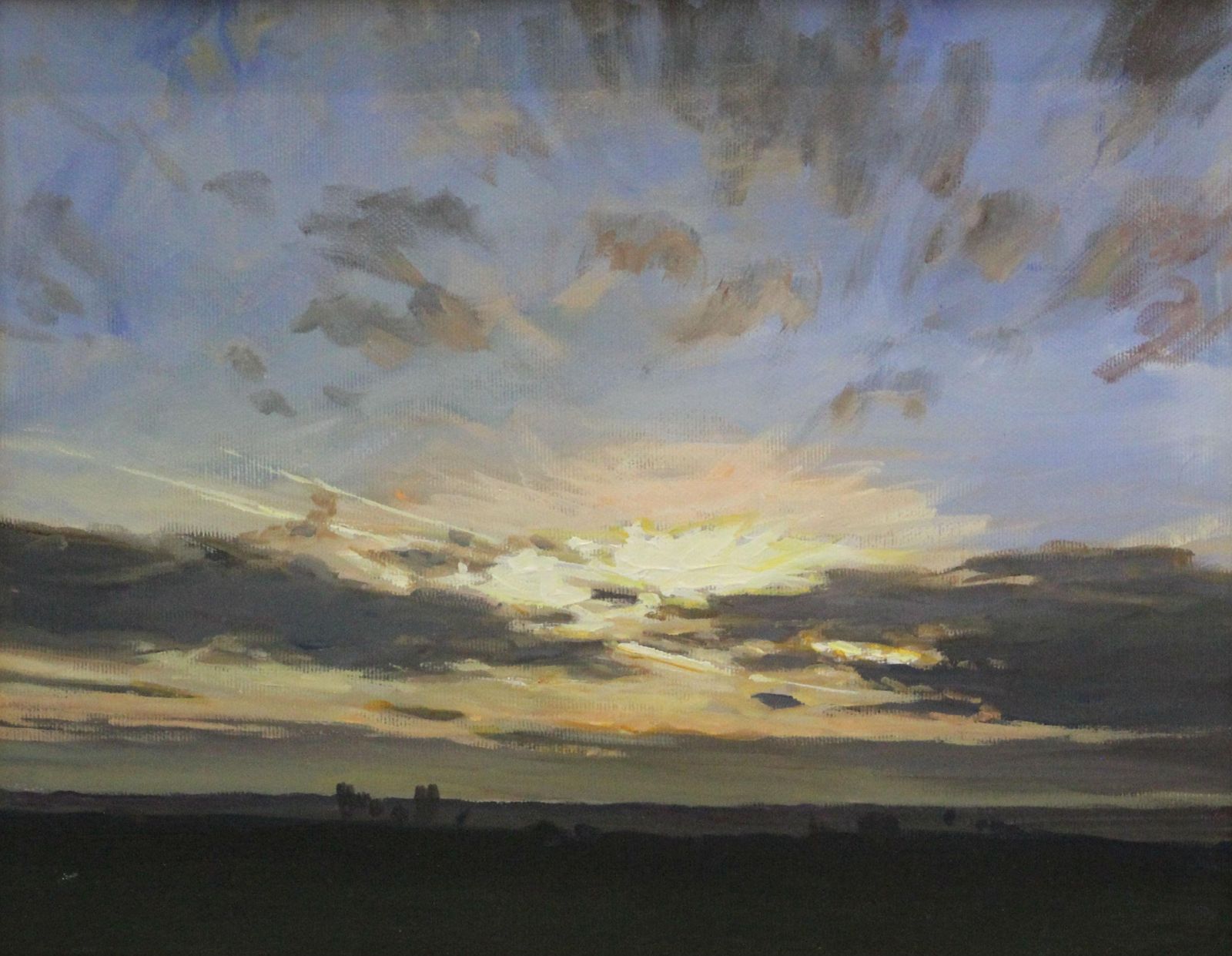 Janusz Szpytsunset   Xxi Century, Contemporary Landscape Oil Painting, Realistic2015