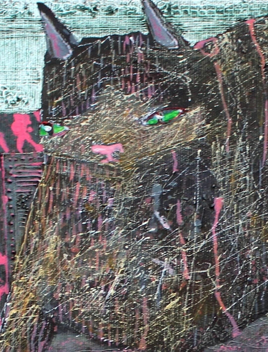 Andrzej Borowskijaipur Xxxvii   Xxi Century, Acrylic And Mixed Media Painting, Vivid 2017 photo Art