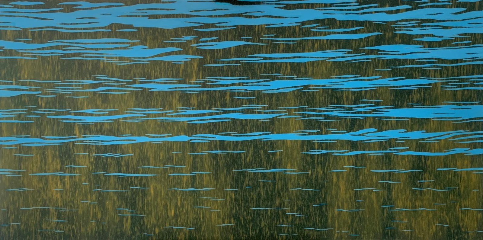 Tomek Mistaknoise 2.10. Contemporary Landscape Painting, Acrylic, Abstract, Polish Art2023