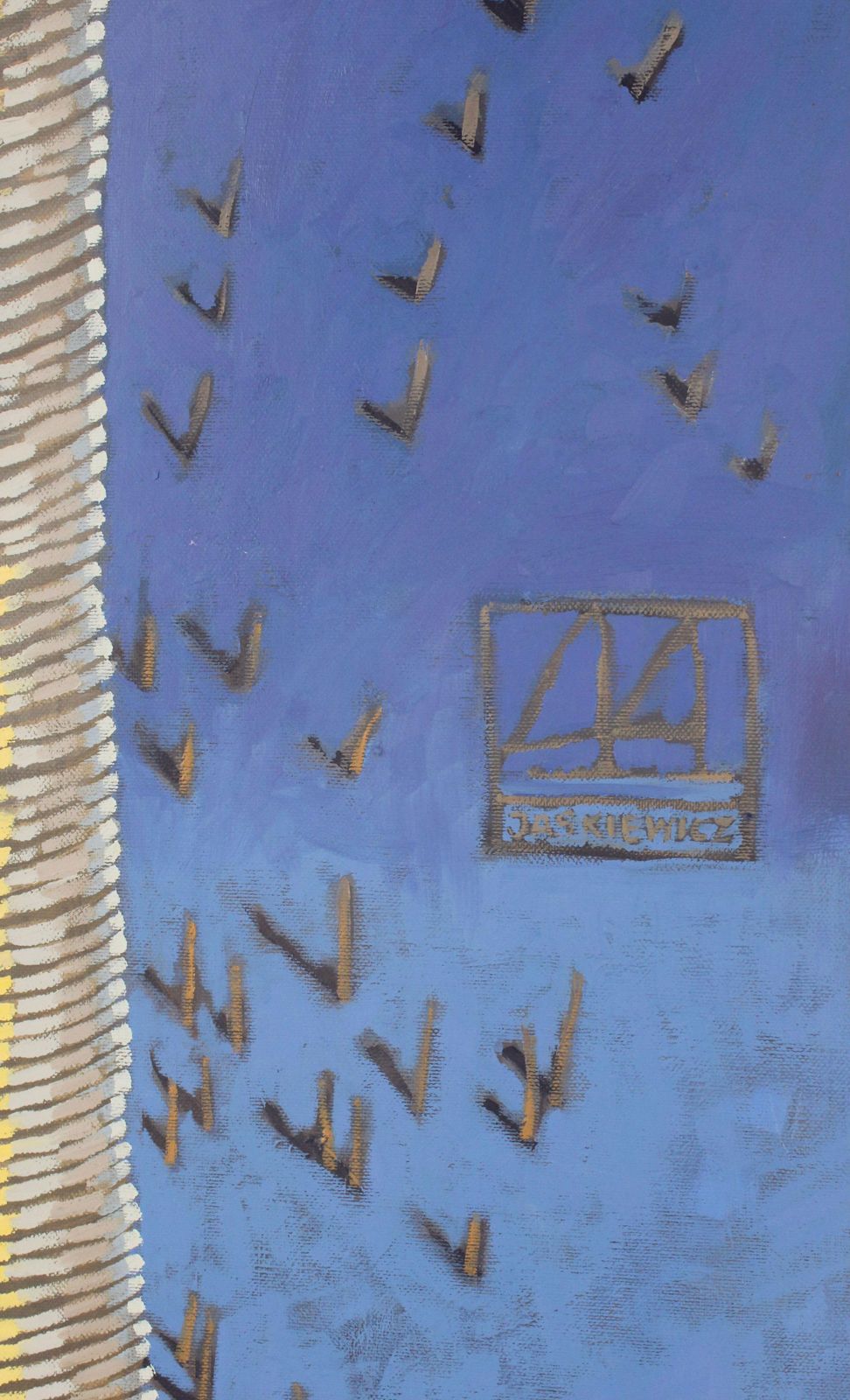 Sara Jaskiewiczrings 14   Contemporary Acrylic Painting, Colorful, Vibrant, Ornaments, Patterns2006 photo Art