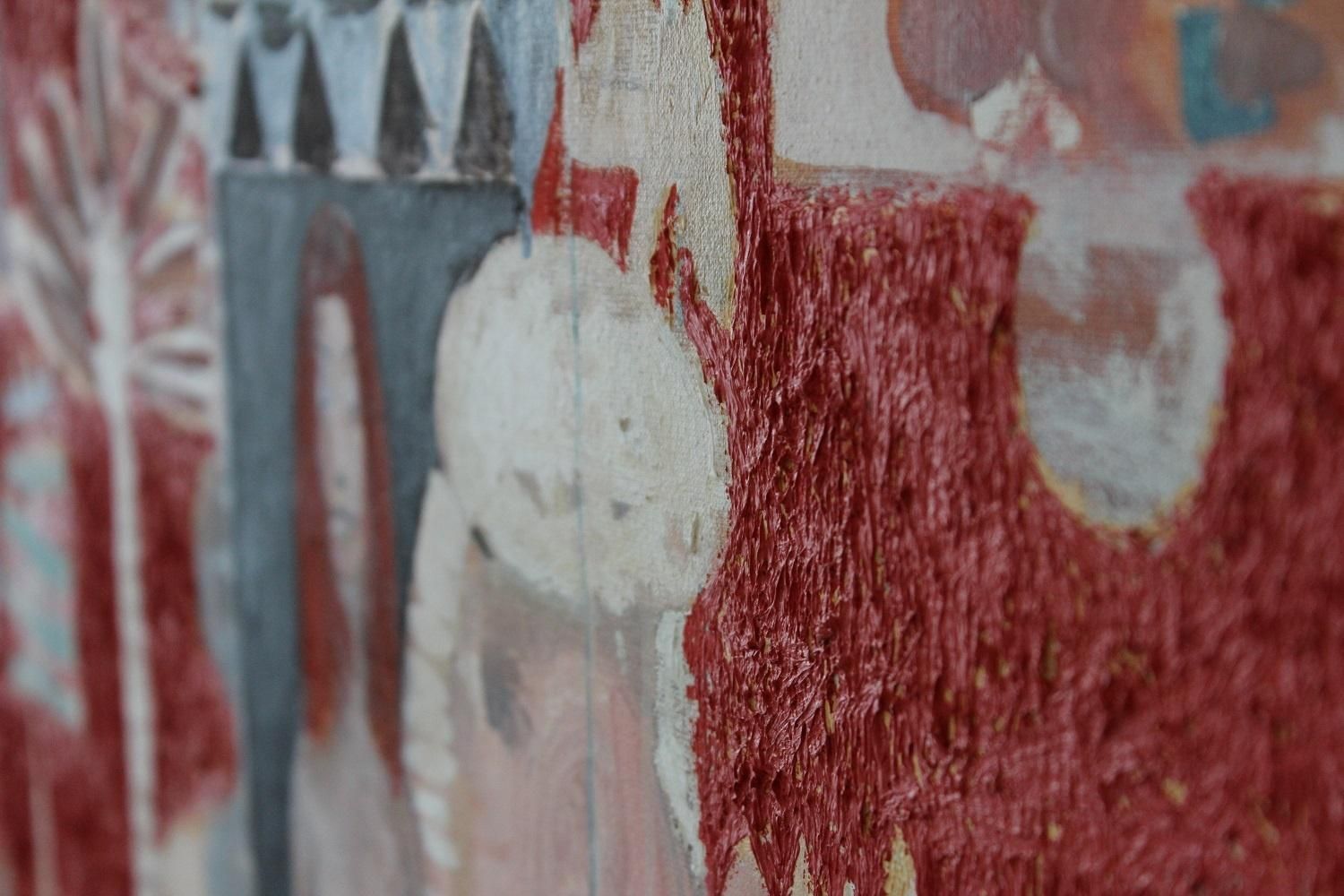 Michal Sikorskianna   Xxi Century, Contemporary Abstract, Figurative Acrylic Painting, Textured2007 photo 1276.0