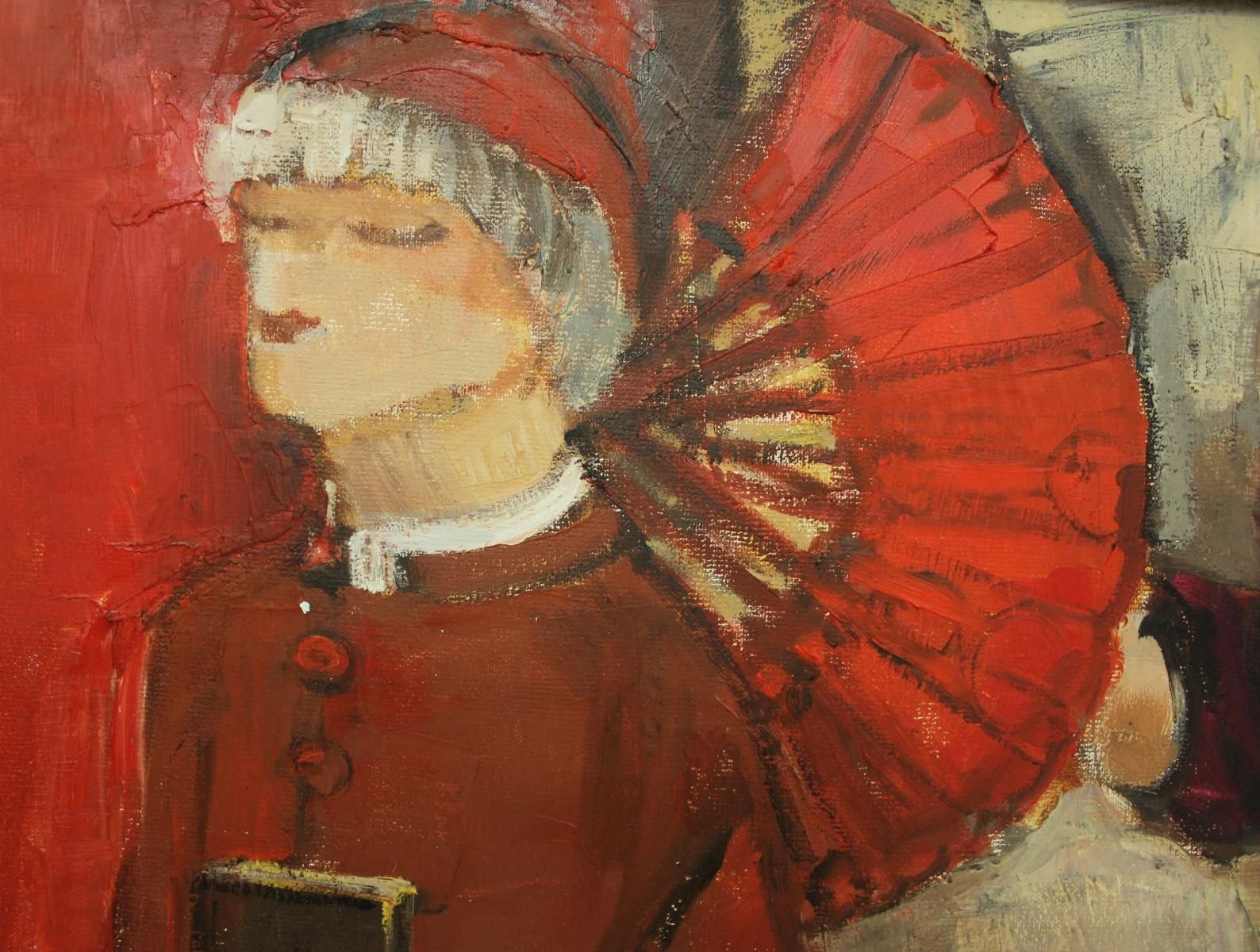 Malgorzata Rozmarynowskathe Struggle Between Good And Evil   Xxi Century, Figurative Oil Painting2012 photo vinterior