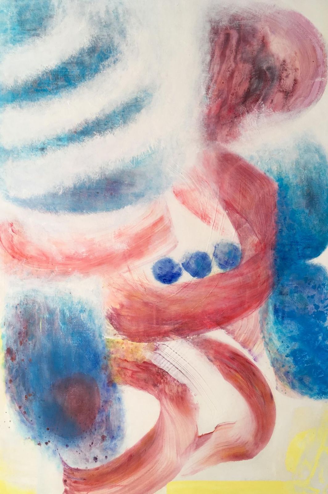 Piotr Butkiewiczarcane Knowledge   Xxi Century, Contemporary Abstraction Oil Painting2018
