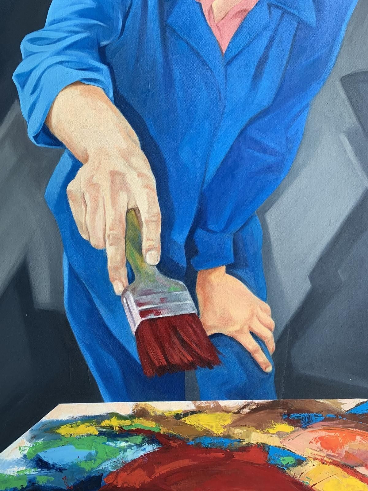 Kamil Liseka Painter. Young Art, Figurative Realistic Painting, Colorful, Polish Artistca 2010 photo Art