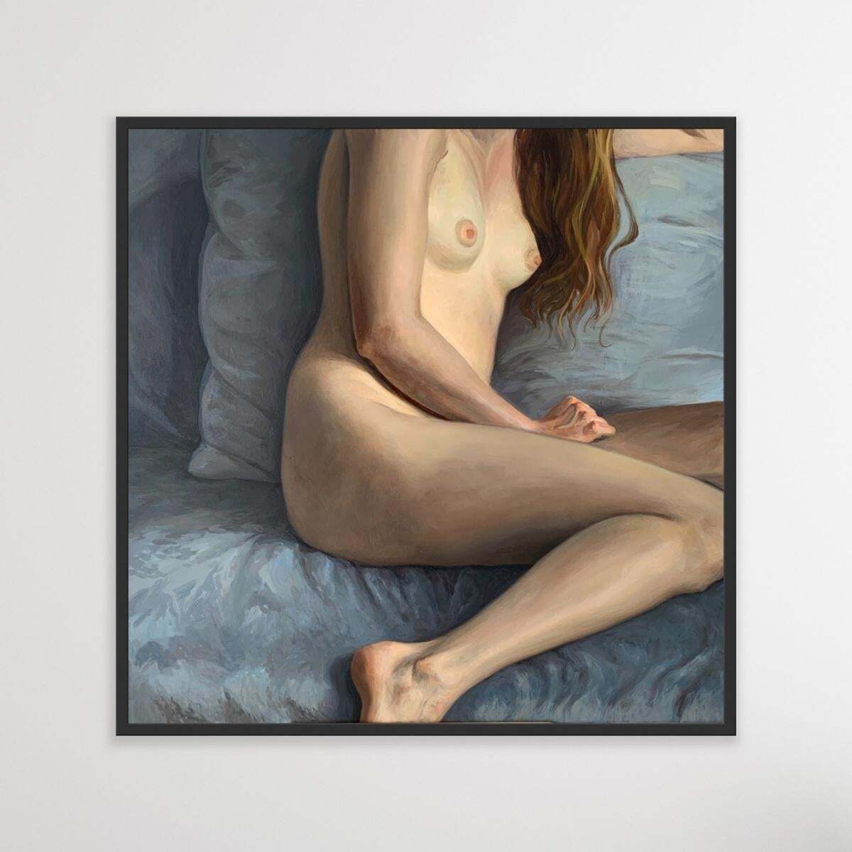Agnieszka Staak Janczarskanude    Figurative Oil Realistic Painting, Polish Young Artist2021 photo 2126.0