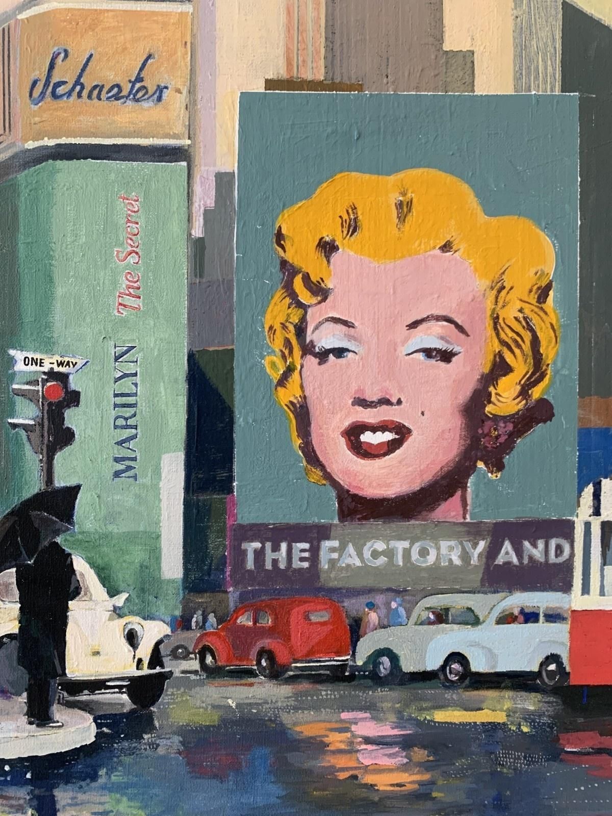 Danuta Dąbrowska Siemaszkiewicznew York City   Contemporary Figurative Painting, Pop Art, Polish Artist2023 photo 3403.0