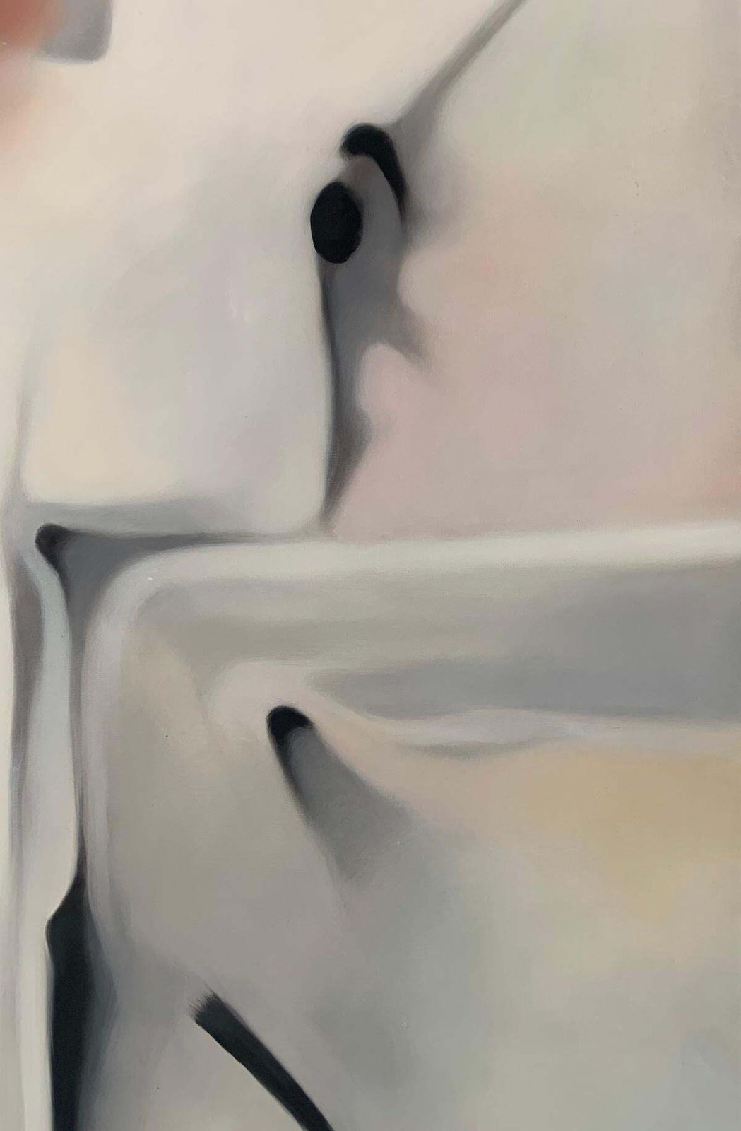 Klaudia Latauntitled. Contemporary Oil Abstract Painting By Polish Young Artist, Big Format2023 photo furniture