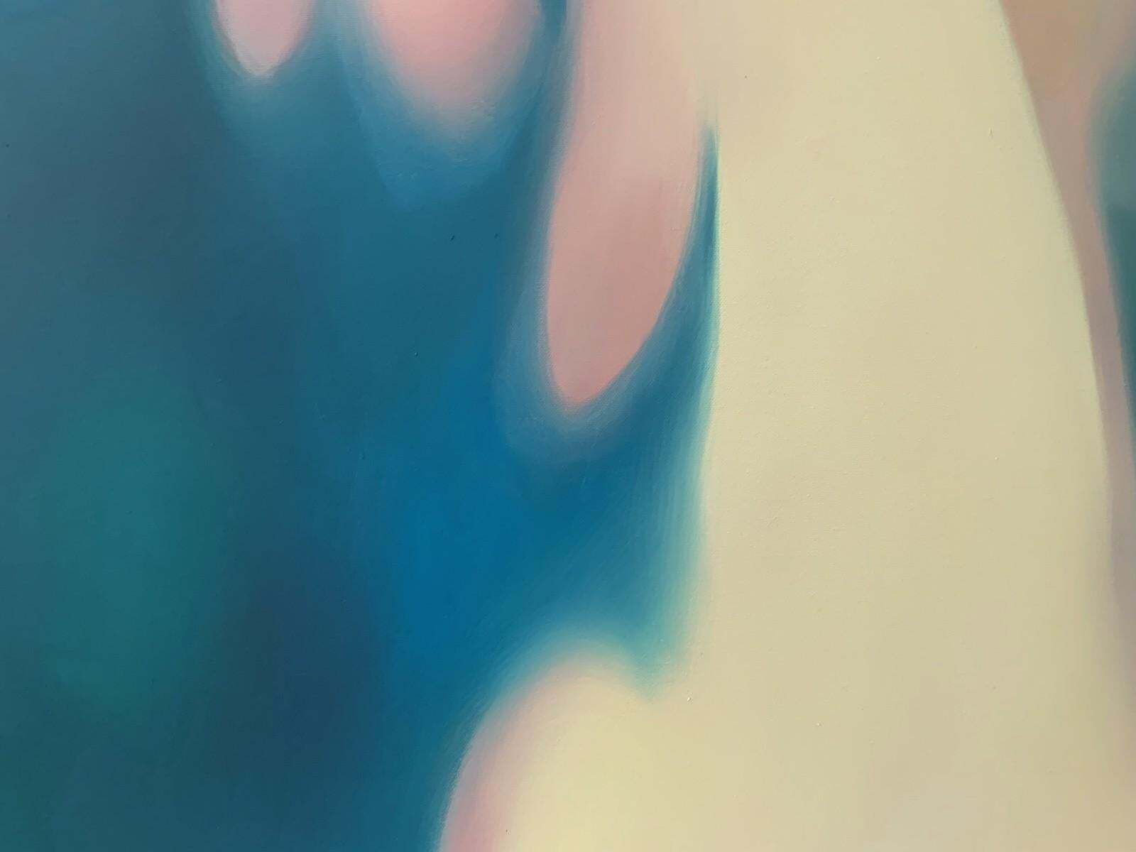 Klaudia Lataforming 6   Contemporary Oil Abstract Painting By Polish Young Artist2023 photo for sale