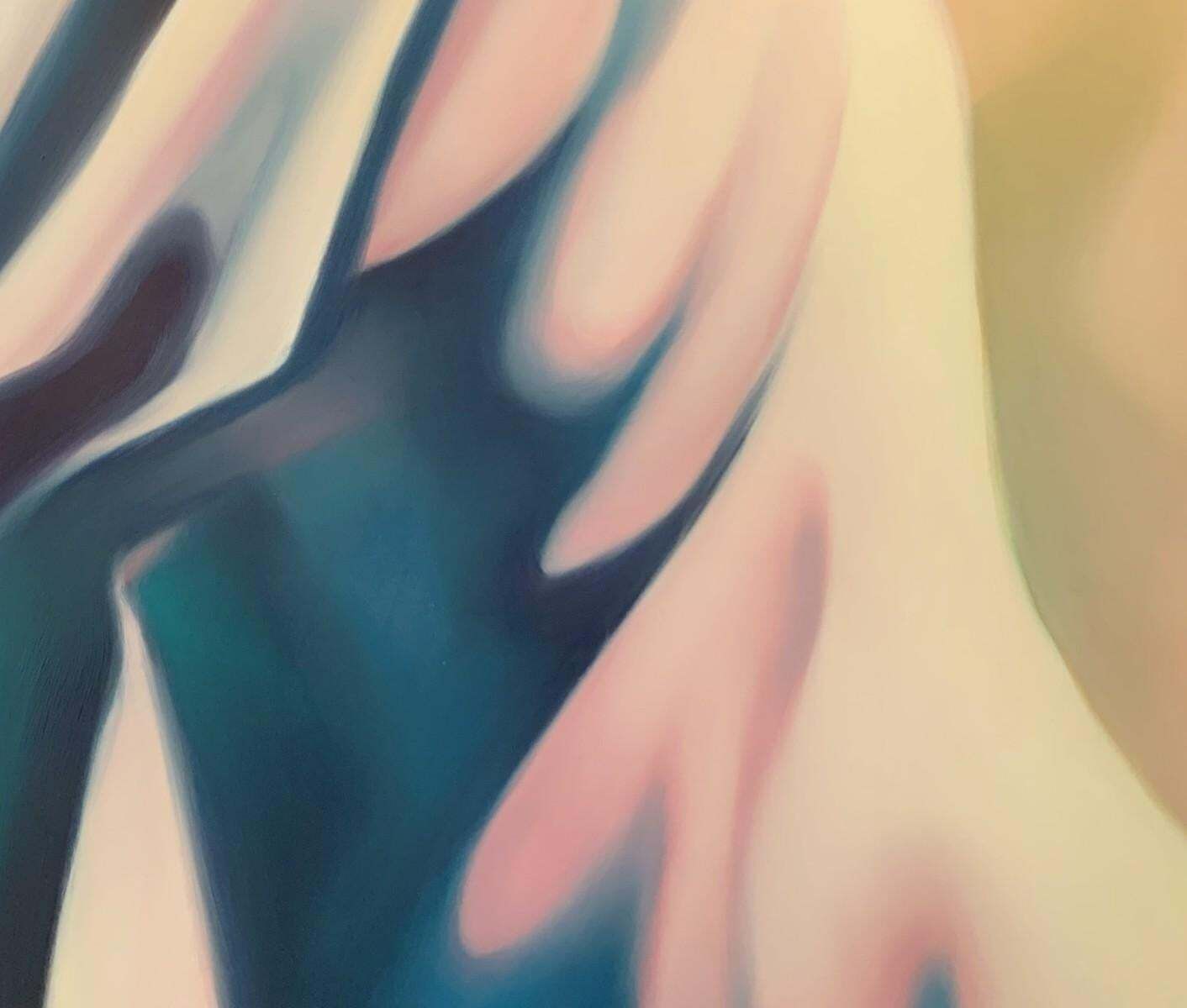 Klaudia Lataforming 6   Contemporary Oil Abstract Painting By Polish Young Artist2023 photo Art