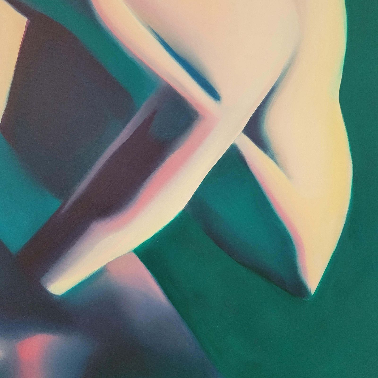 photo furniture Klaudia Lataforming 6   Contemporary Oil Abstract Painting By Polish Young Artist2023