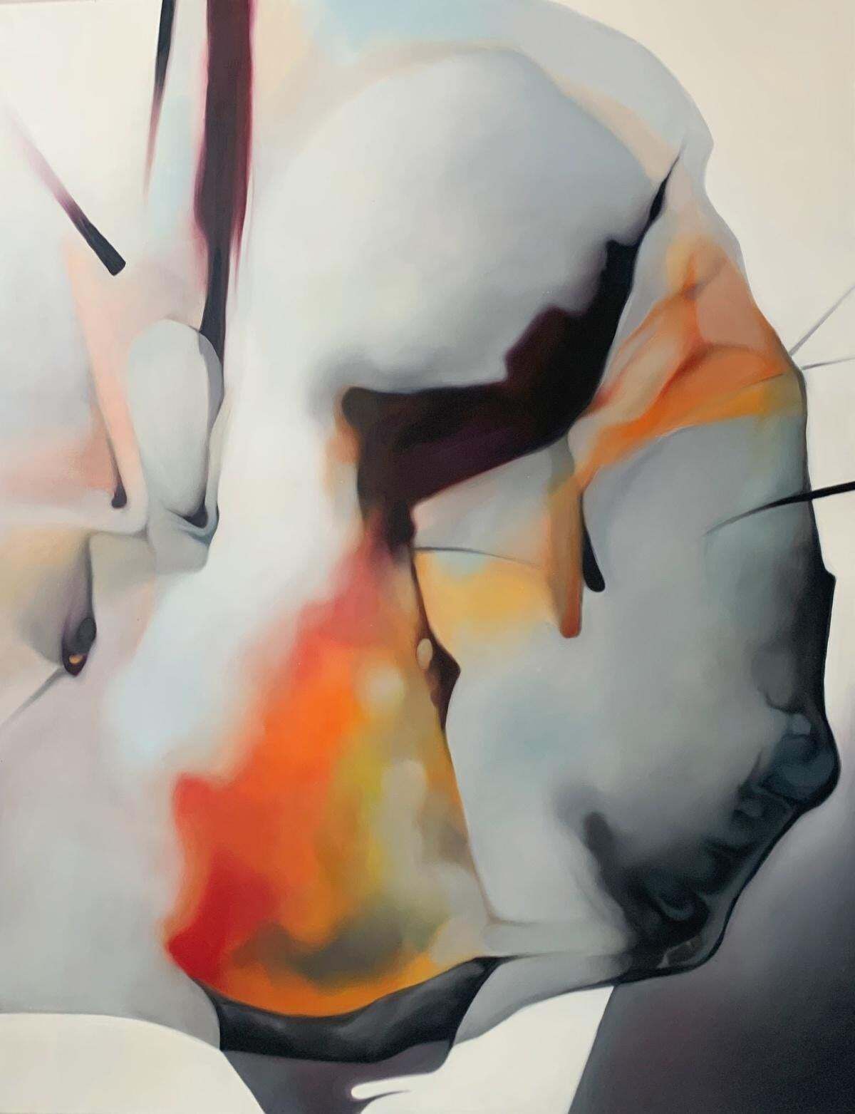 Klaudia Latauntitled. Contemporary Oil Abstract Painting By Polish Young Artist, Big Format2023