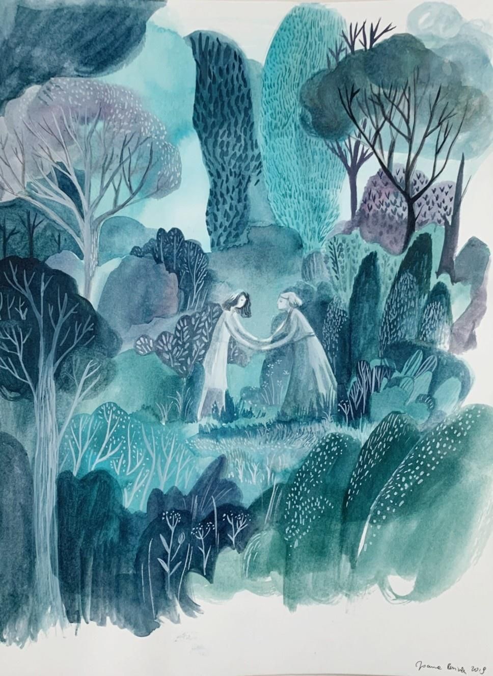 Joanna Rusineklittle War   Book Illustration, Polish Artist, Watercolor Painting2015