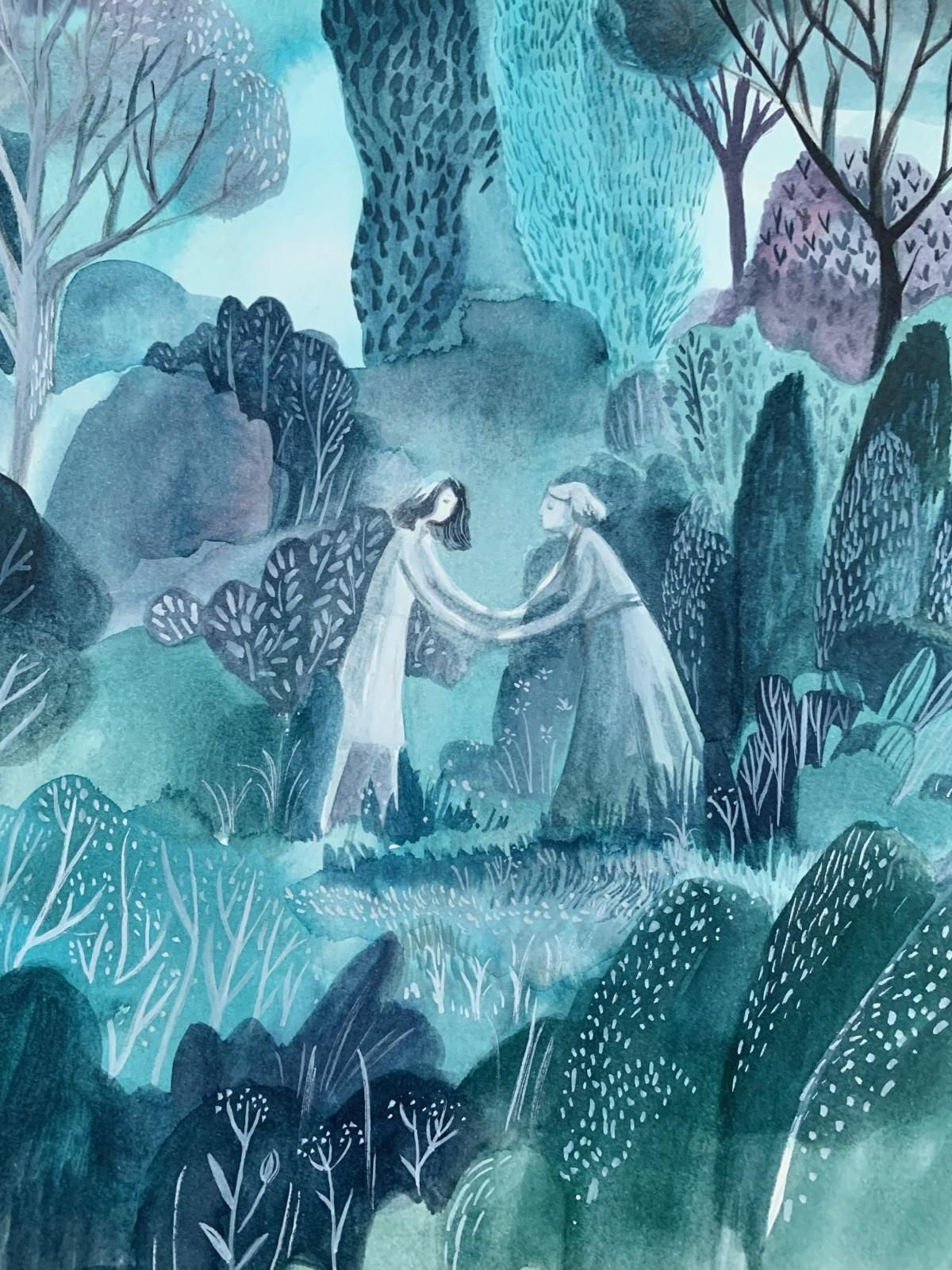 Joanna Rusineklittle War   Book Illustration, Polish Artist, Watercolor Painting2015 photo buy