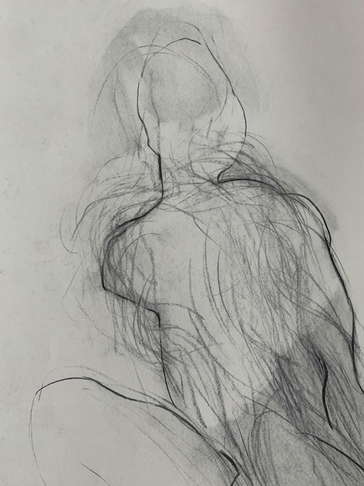 Antoni Janusz Pastwauntitled   Contemporary Pencil Drawing, Figurative, Black & White1992 photo Art