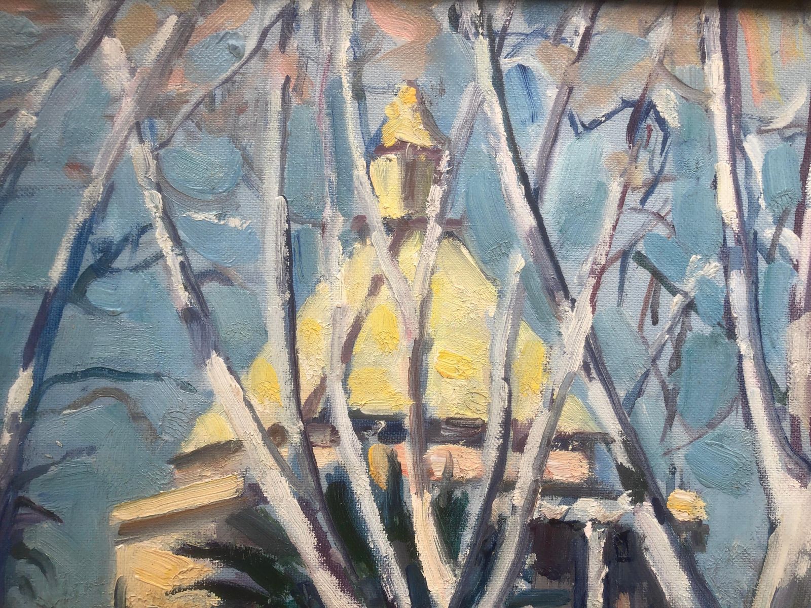 Rafael Duran Benet Palermo Sicily Italy Oil Painting Mediterranean Landscape 2002 photo 400.0