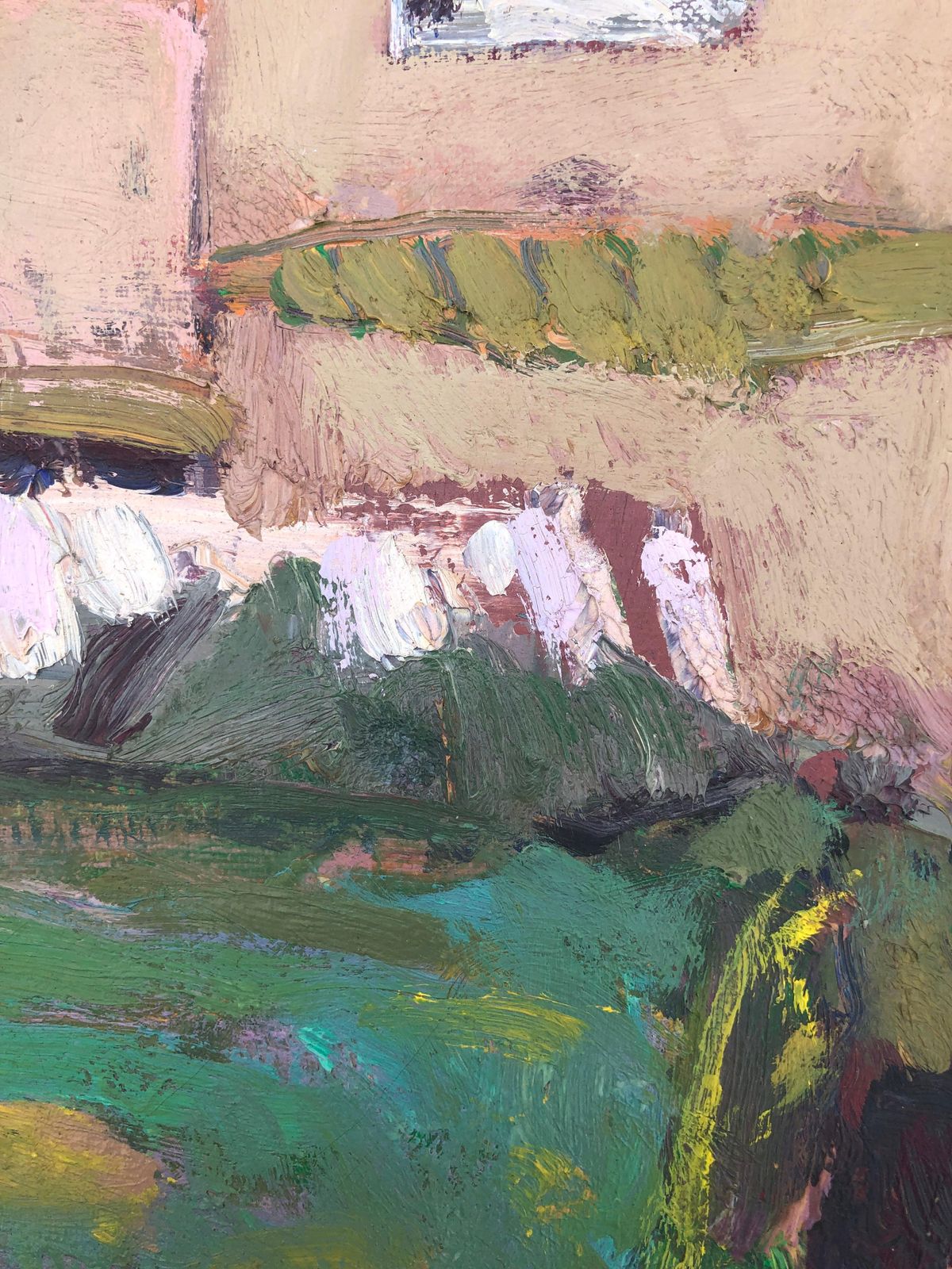 Josep Moscardo Monells 1977 Empordà Oil Painting, Catalan Post Impressionist Landscape photo 500.0