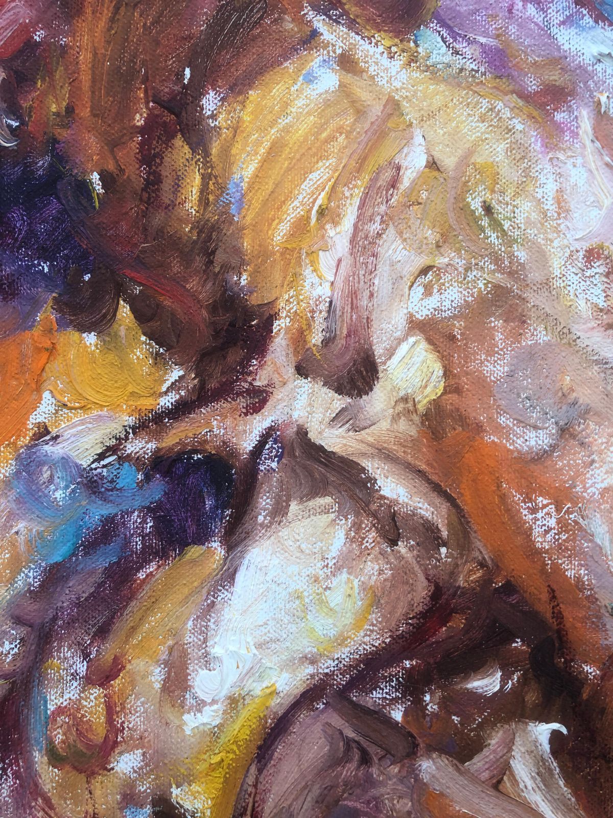 Jose Antonio Pineda Bueno Woman By The Sea Oil On Canvas Painting Mediterranean C.2000 photo Art