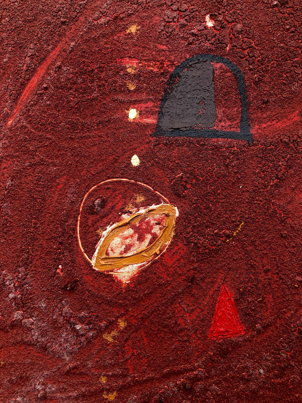 Deyan Valkov Untitled Abstract Painting Mixed Media On Canvas 2002 photo buy