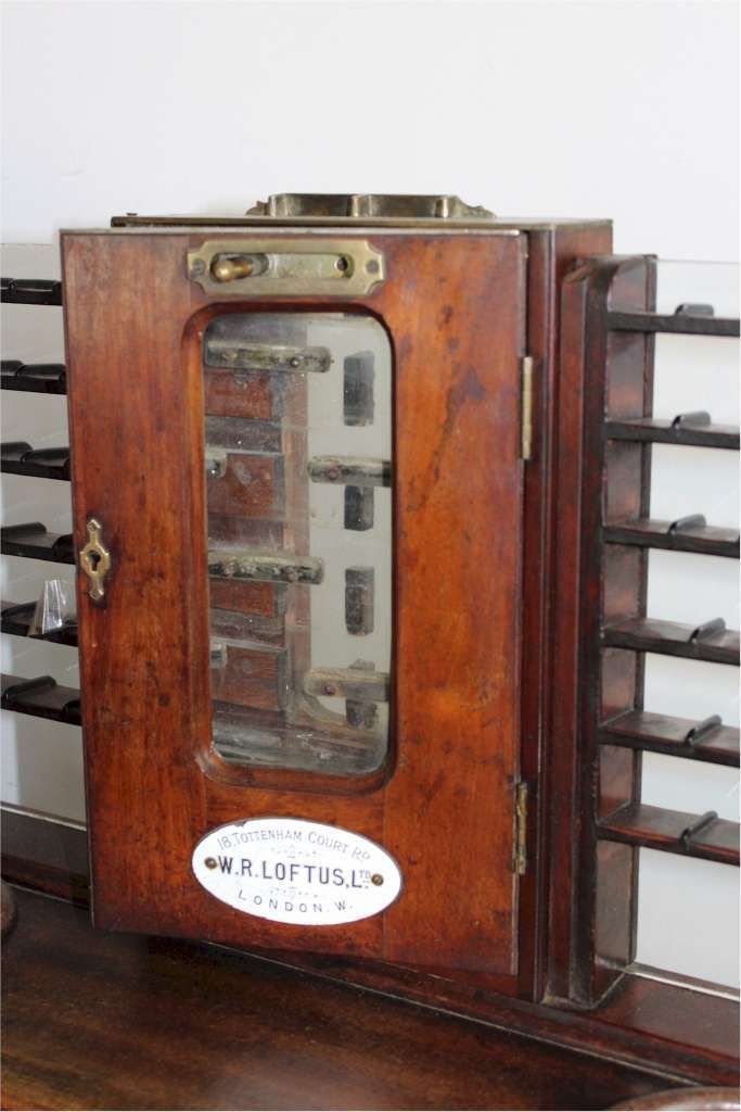 Victorian Mahogany Dispenser By W R Loftus Tottenham Court Road London photo 320.0