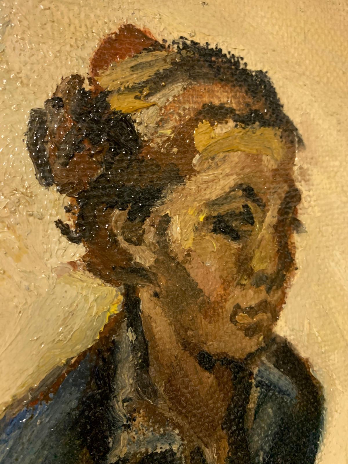 Edgardo Corbelli"Model Sitting" Woman, Oil Cm.40 X 50 19771977 photo 4252.0