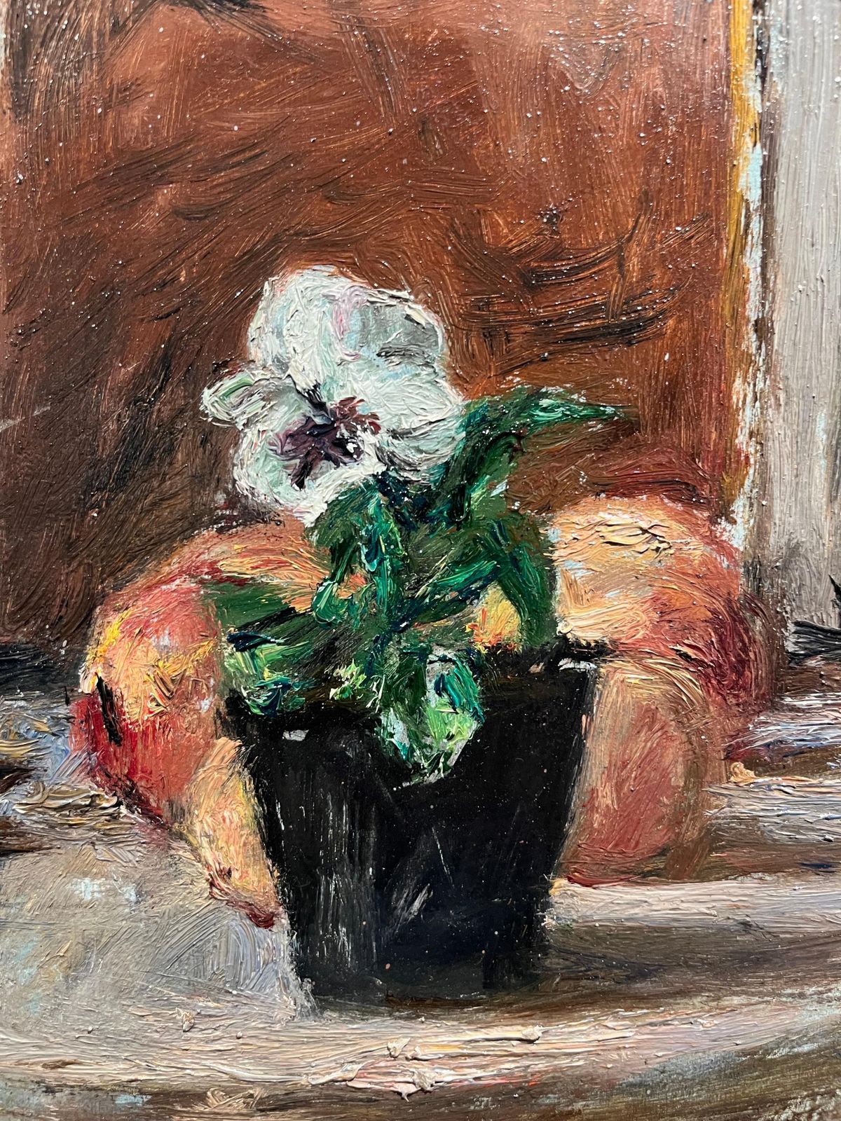 Enzo Faraonistill Life, Oil, Cm. 63 X 52 1970 Ca1970 Ca photo Art