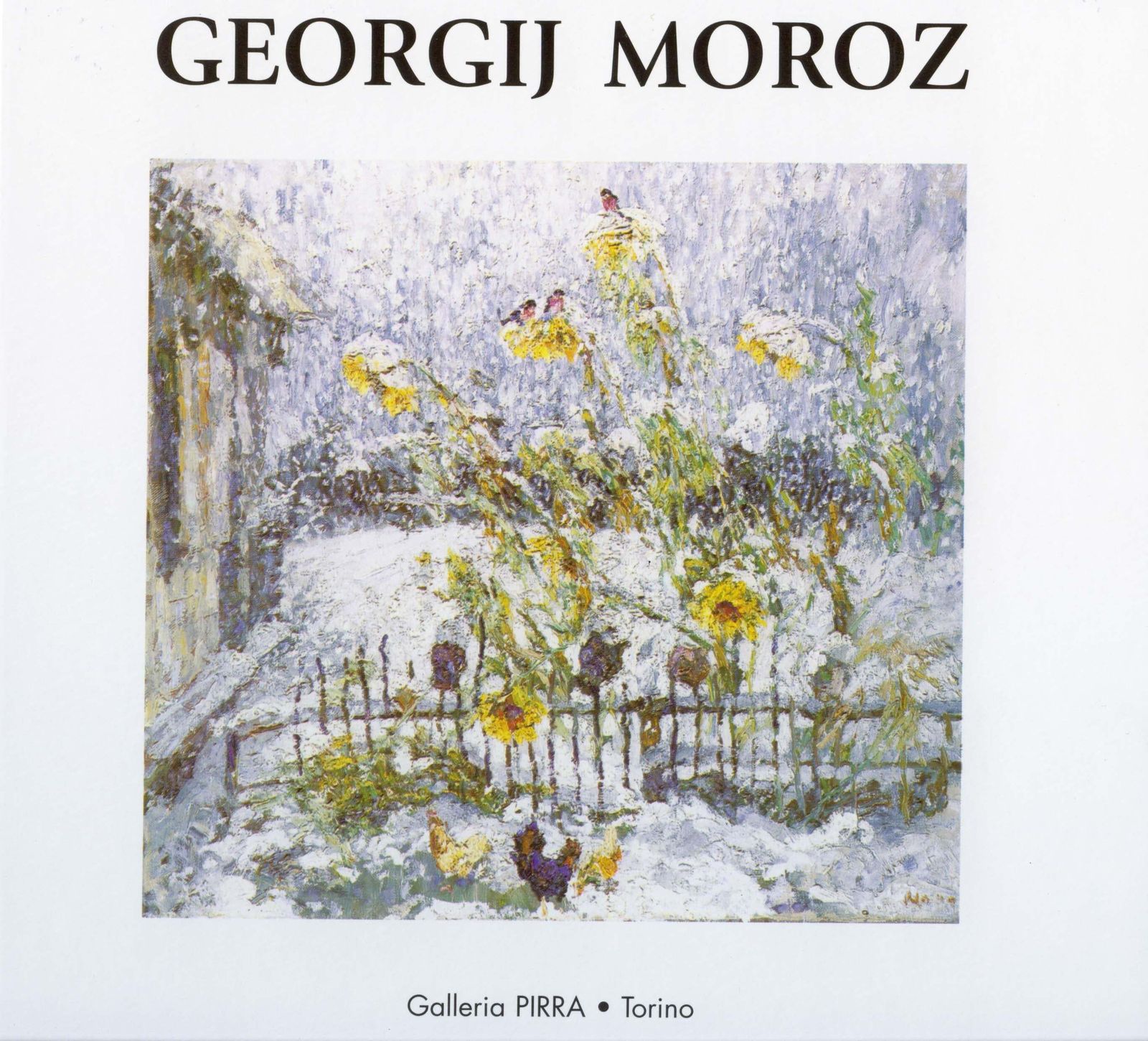 Georgij Morozwinter , First Sun , Snow   Oil  Cm. 44 X 44 20002000 photo 3403.0