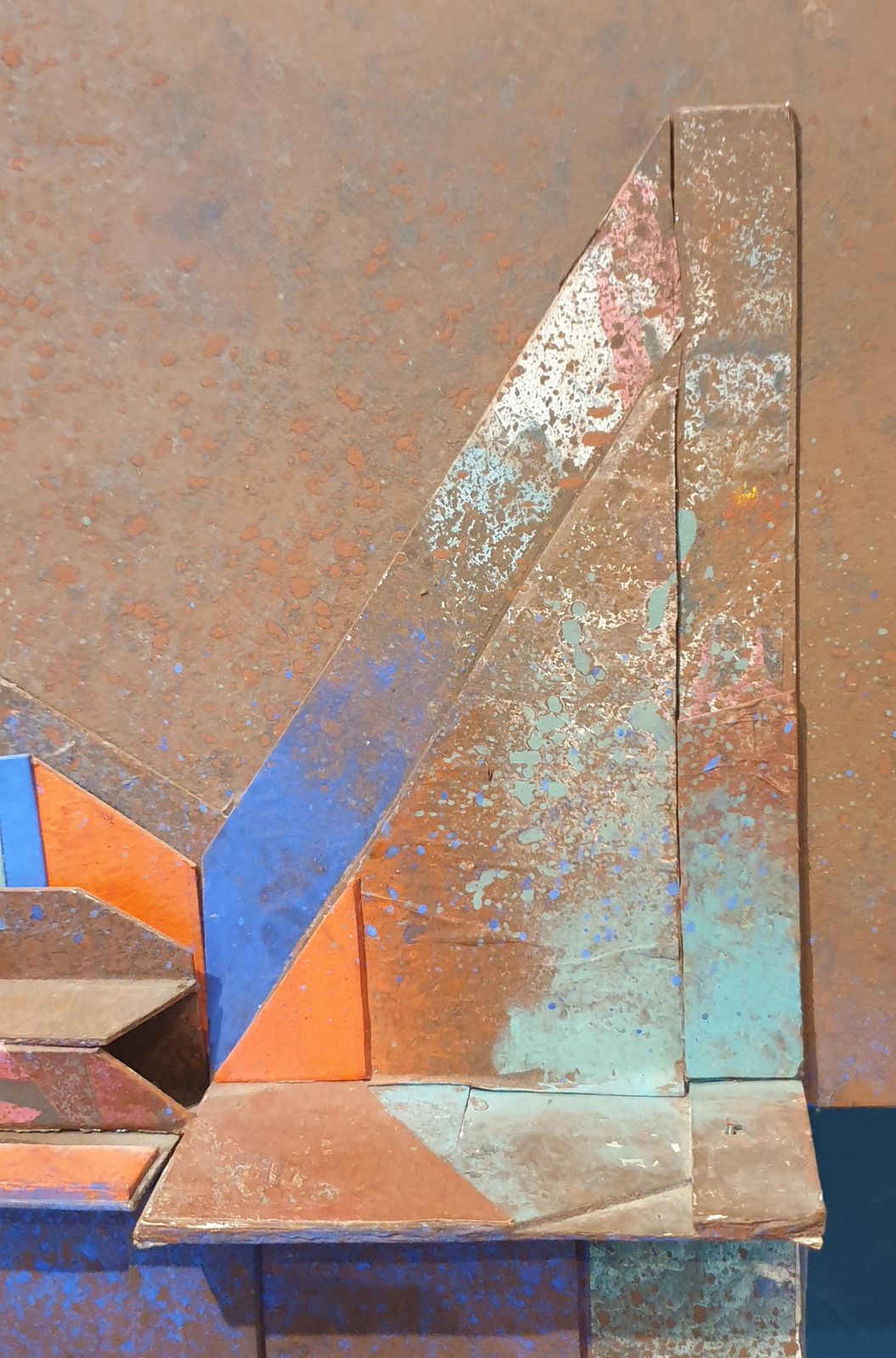 Joseph Alessandrihigh Relief Totem, Abstract Geometric Sculptural Wall Applique.2011 photo buy