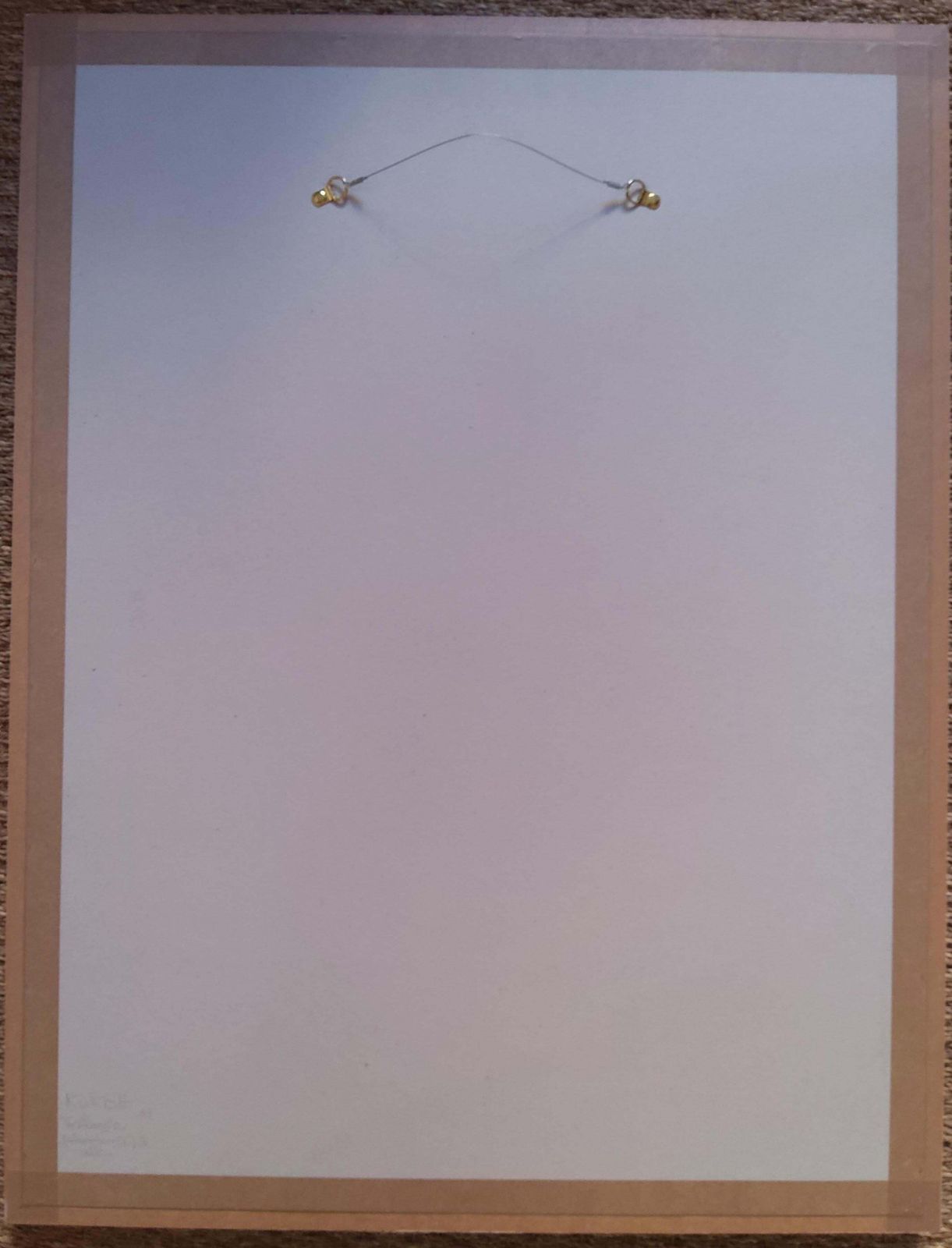 Kugbe Kukofftrilogie, Element 3, Air. Mixed Media.2011 photo vintage
