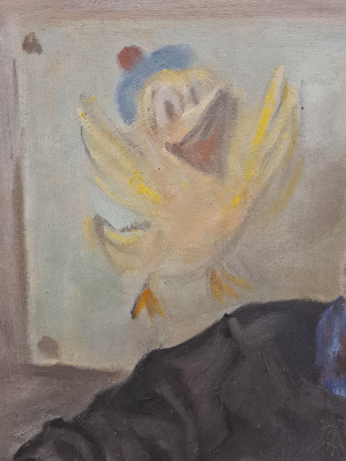 Pierre Villaindonald Duck And Le Petit Ecolier, Early 20th Century Oil On Board.1930s photo for sale