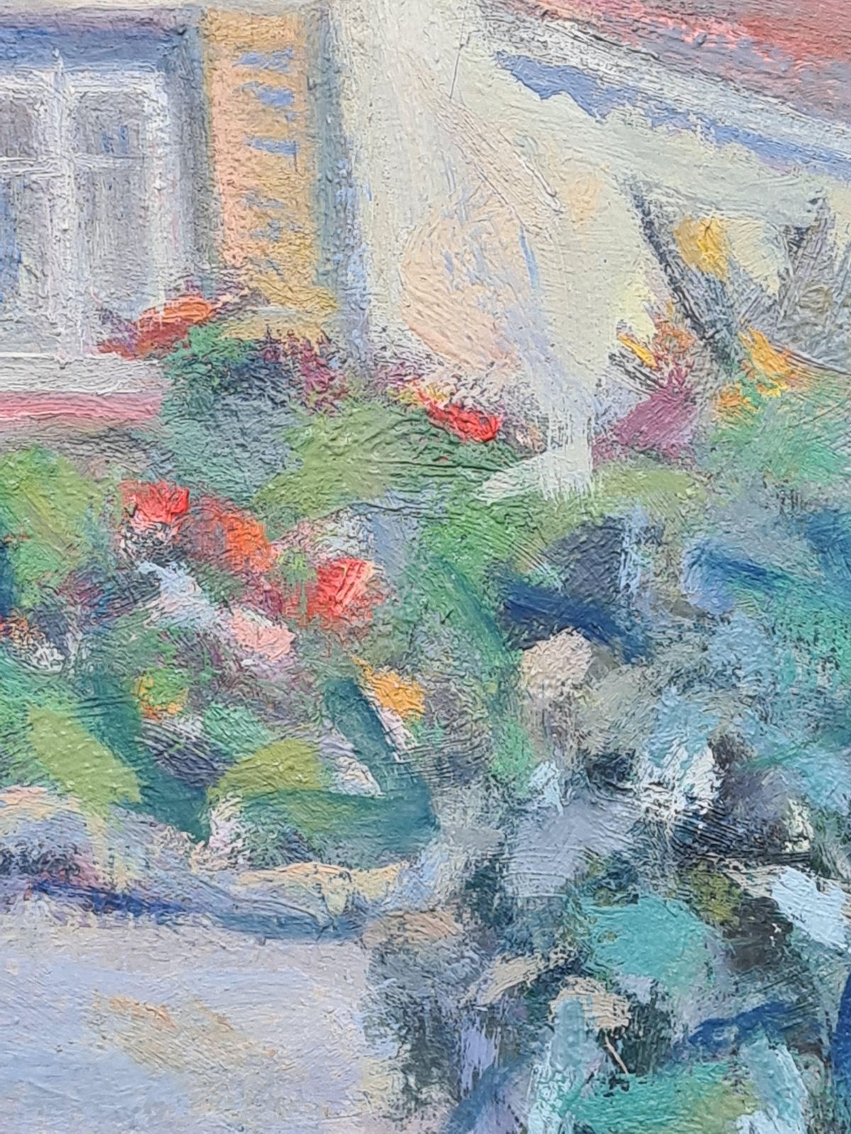 Paul Hercule Hoggimpressionist View Of A Villa In The South Of France, L'olivette, Juan Les Pins photo Art