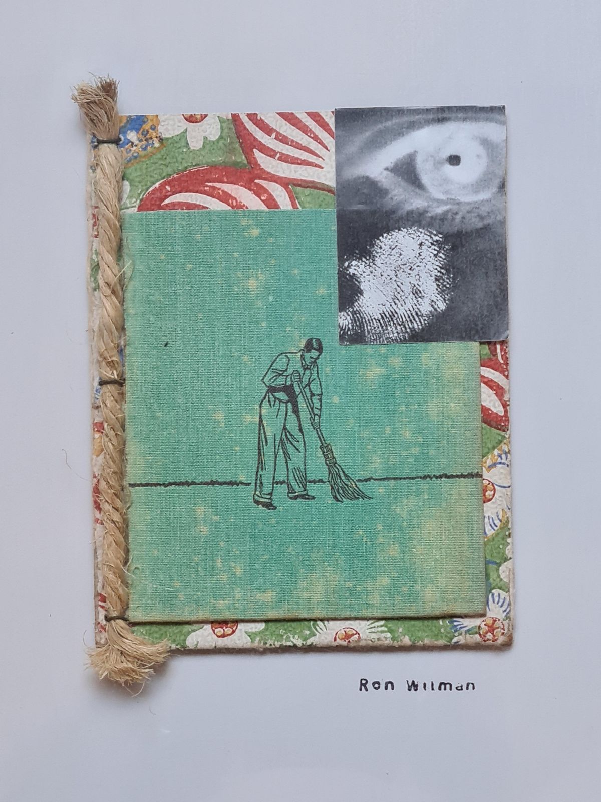 Ron Wilman'dust My Broom (For Elmore James)', Mixed Media Dada Collage.1985 photo furniture