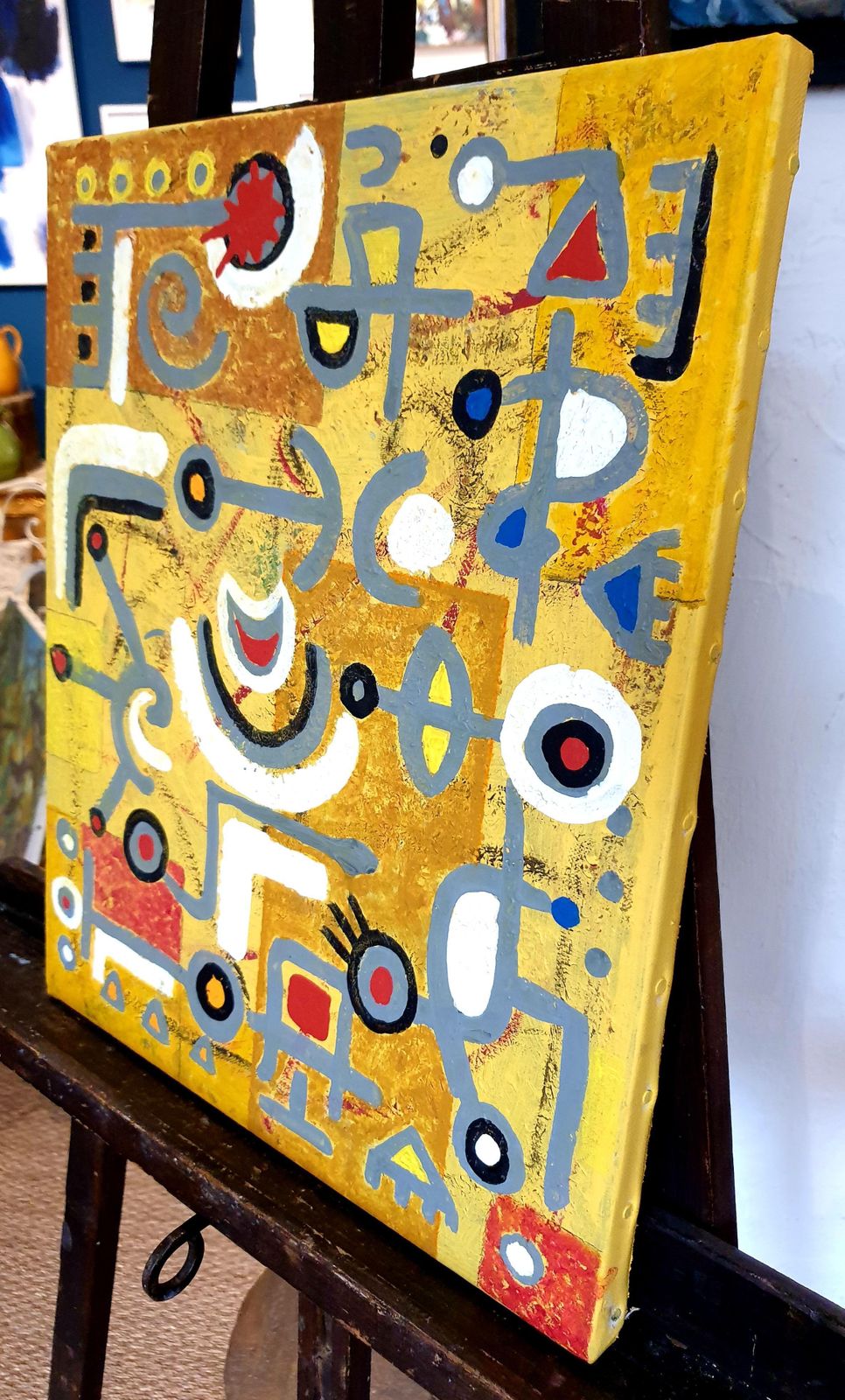 photo buy Albino Palamara Italian Contemporary Abstract Expressionist. 'Le Origini Linguistiche'.2024