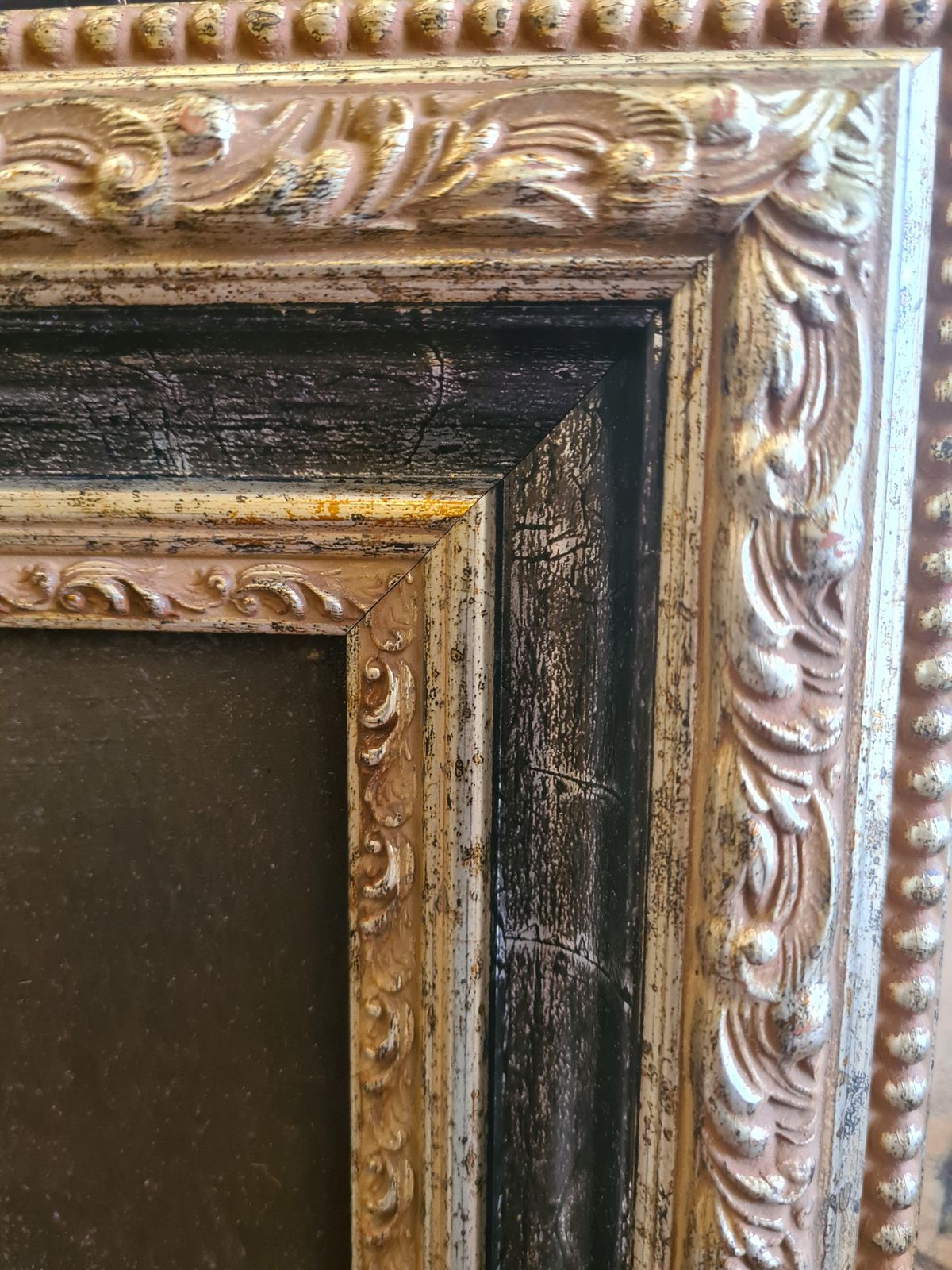 977.0 19th Century Oil, Study For A Portrait Of Emile Baron photo