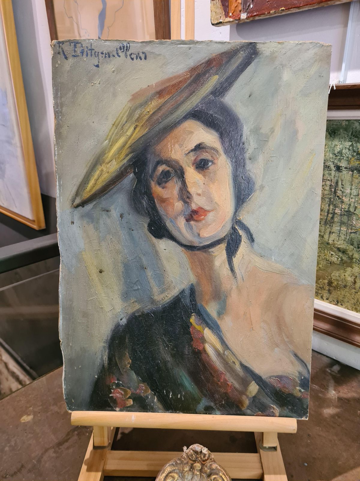 photo furniture Rose Teitgen Obeurerearly 20th Century Society Portrait , Grand Duchess Charlotte Of Luxembourg1920s