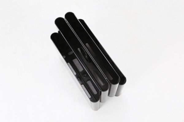 photo for sale Black 4676 Magazine Rack By Giotto Stoppino For Kartel, Italy, 1970s