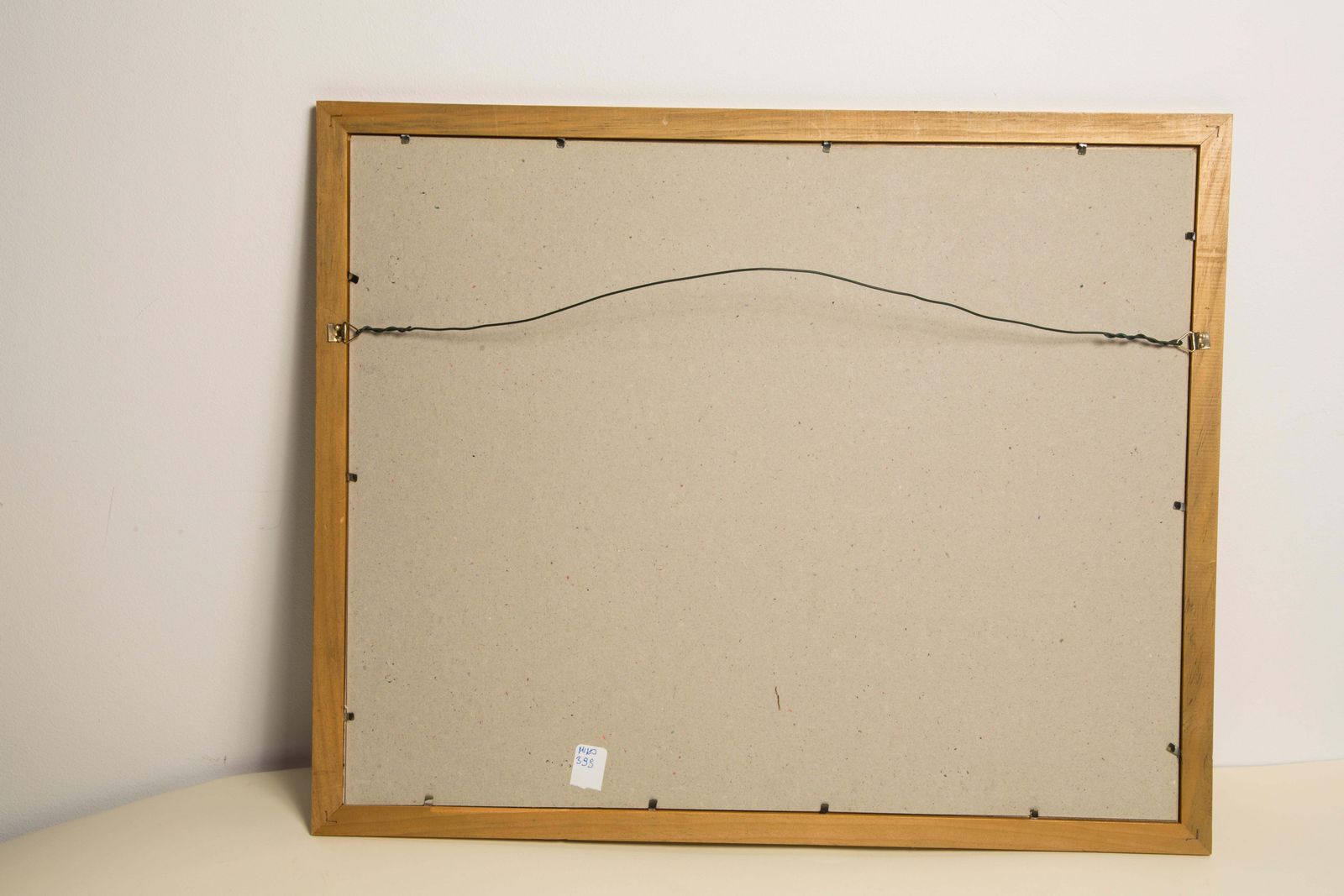 photo buy Midcentury Acrylic Leopard Painting, Gold Wood Frame, 1960s, Europe