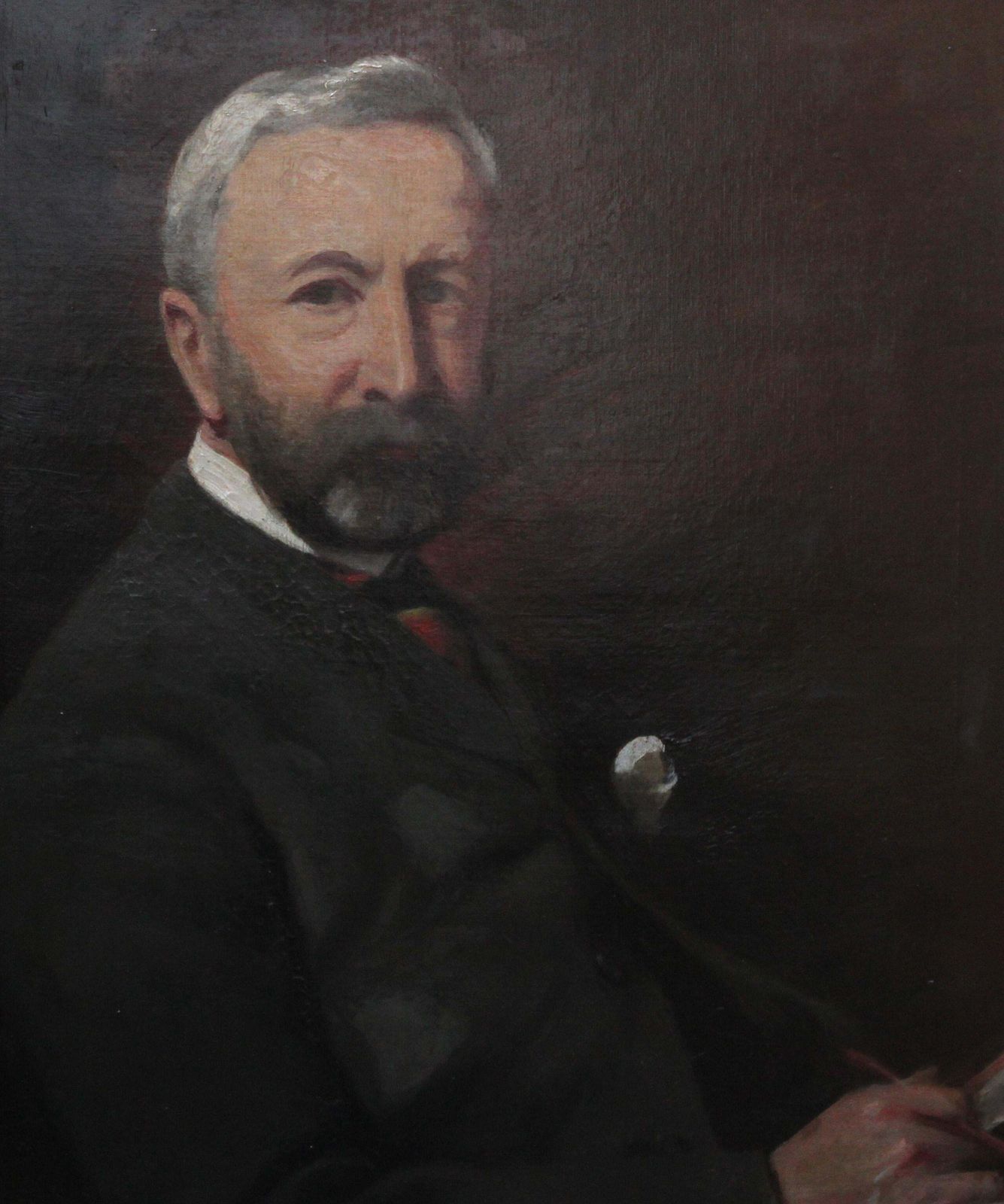 James Edward Barclayportrait Of William Willis   Royal Marines Major   19th Century Art Oil Paintingcirca 1880 photo for sale