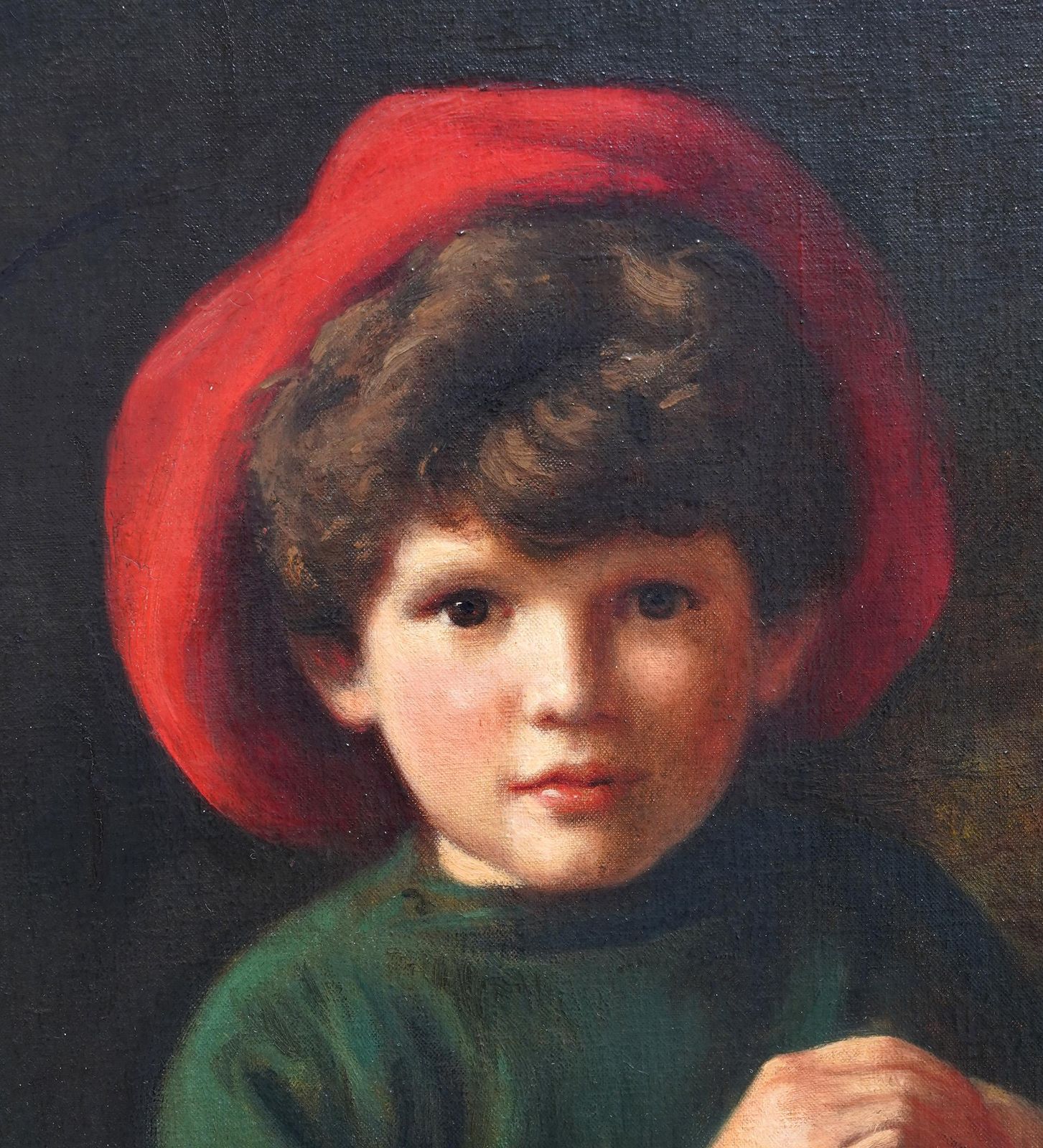 Edward Francis Wellsportrait Of Brian De Lolme Bullock   British Edwardian Art Oil Painting1908 photo buy