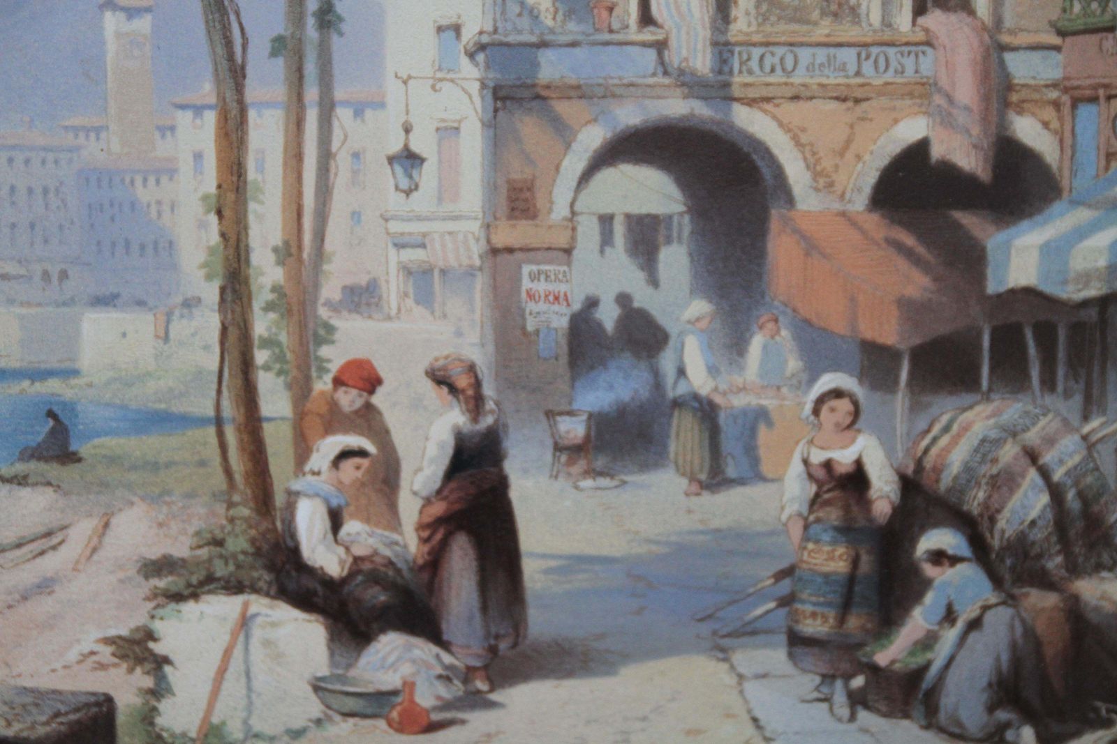 Thomas Leeson Scrase Rowbothambay Of Naples Italy   British 19th Century Art Oil Painting Italian Marinescape Circa 1886 photo Art