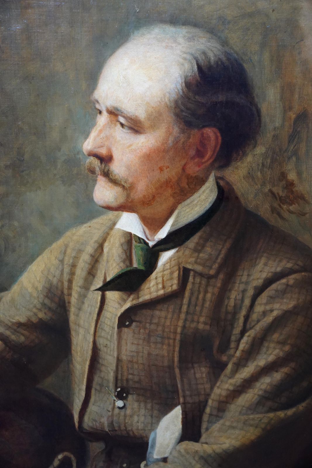 Alfred Fitzwalter Graceportrait Of Charles Francis Montresor 1825 98 British Victorian Art Oil Paintingcirca 1875 photo Art